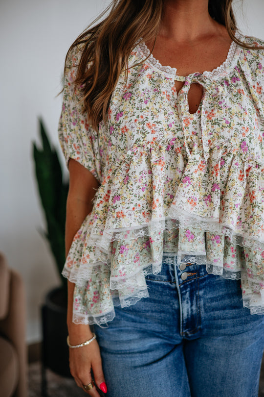 Ismene Floral Top