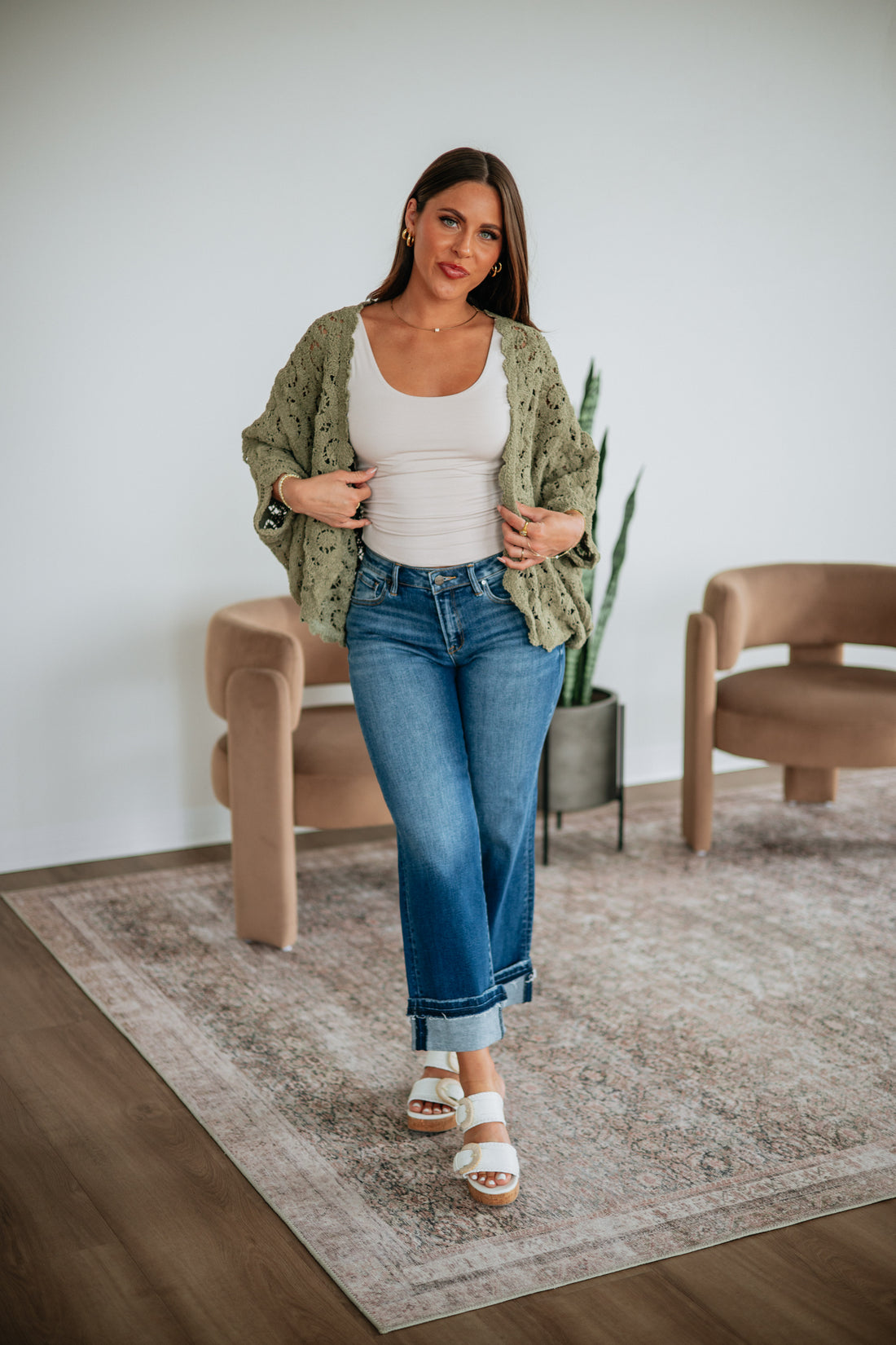 Kalah Crochet Cardigan