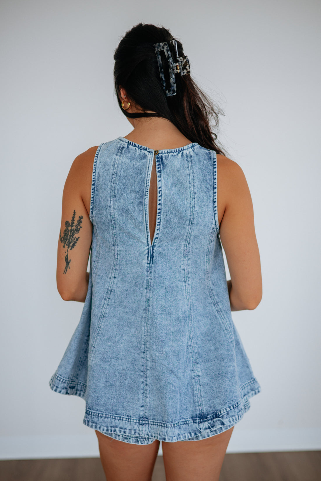 Amina Two-Piece Denim Set