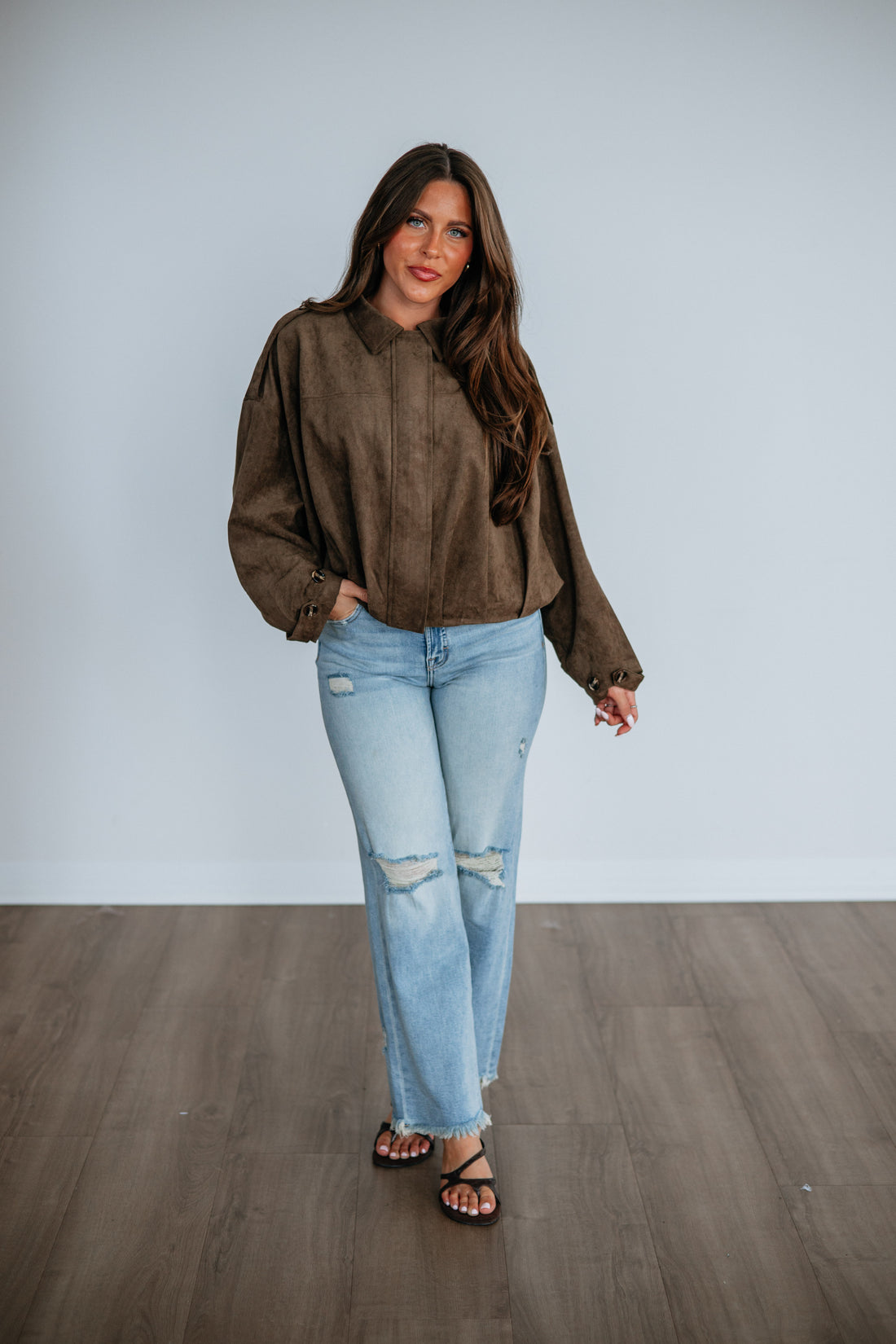 Morgana Suede Jacket
