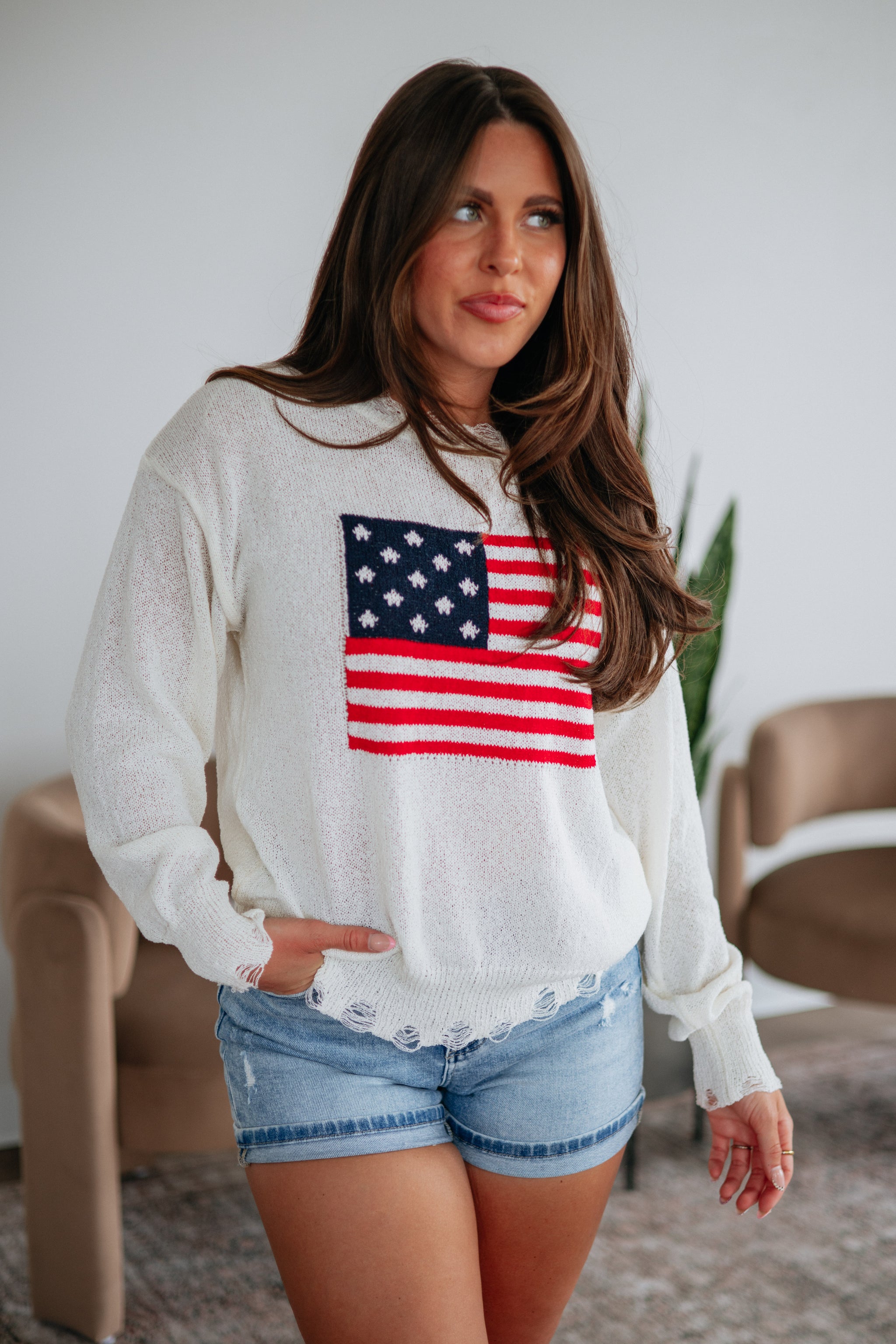 Proud to Be American Sweater
