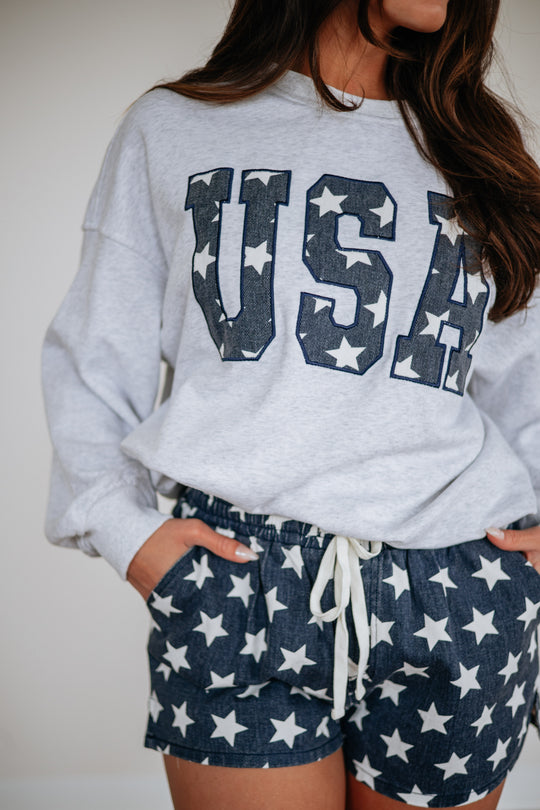 Cozy in the USA Sweatshirt