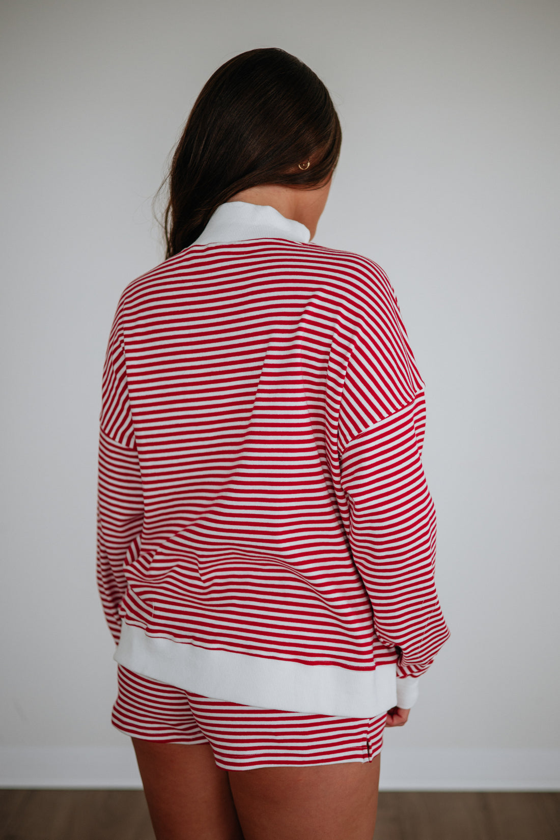Red, White, & Cute Pullover