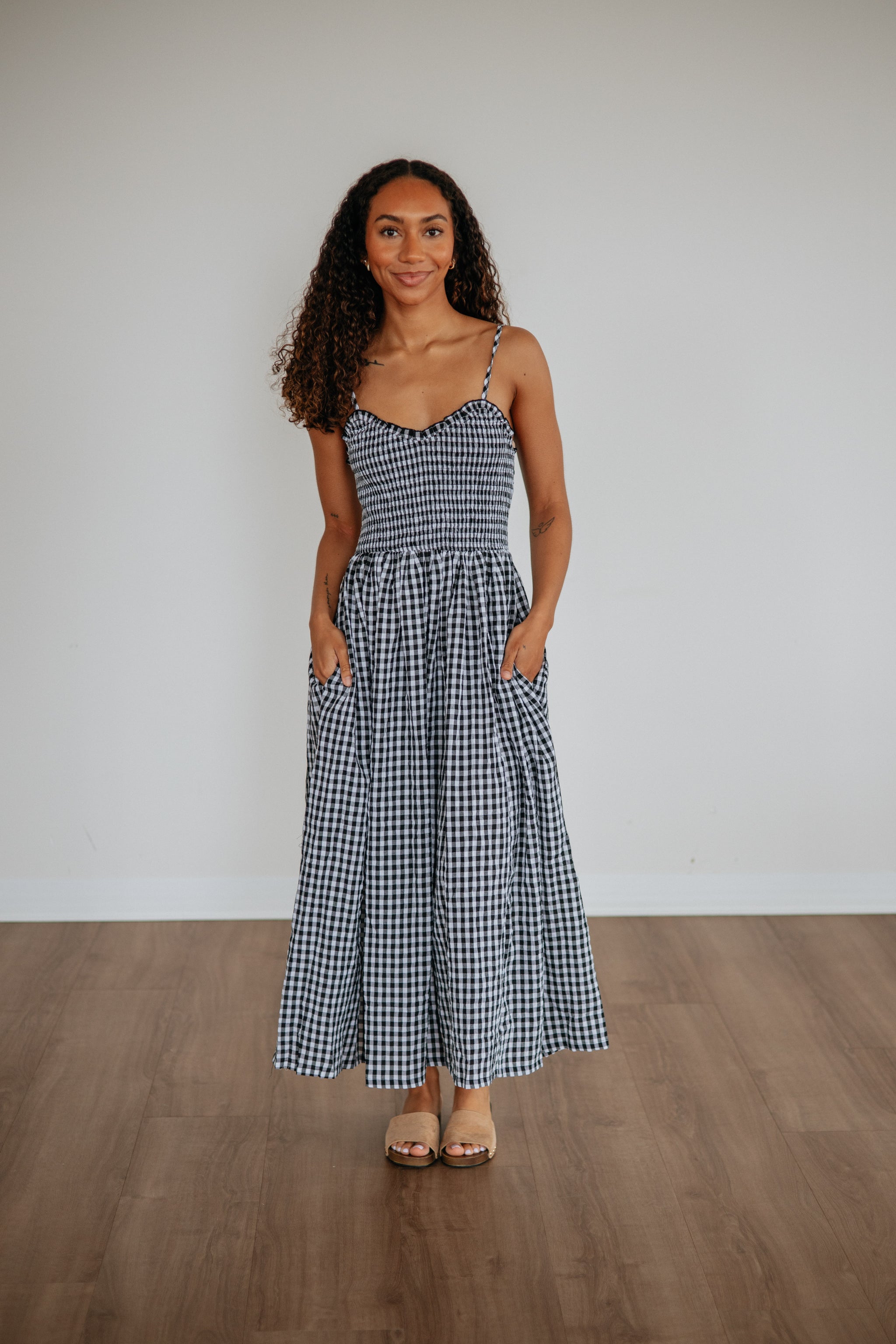 Krystina Gingham Dress