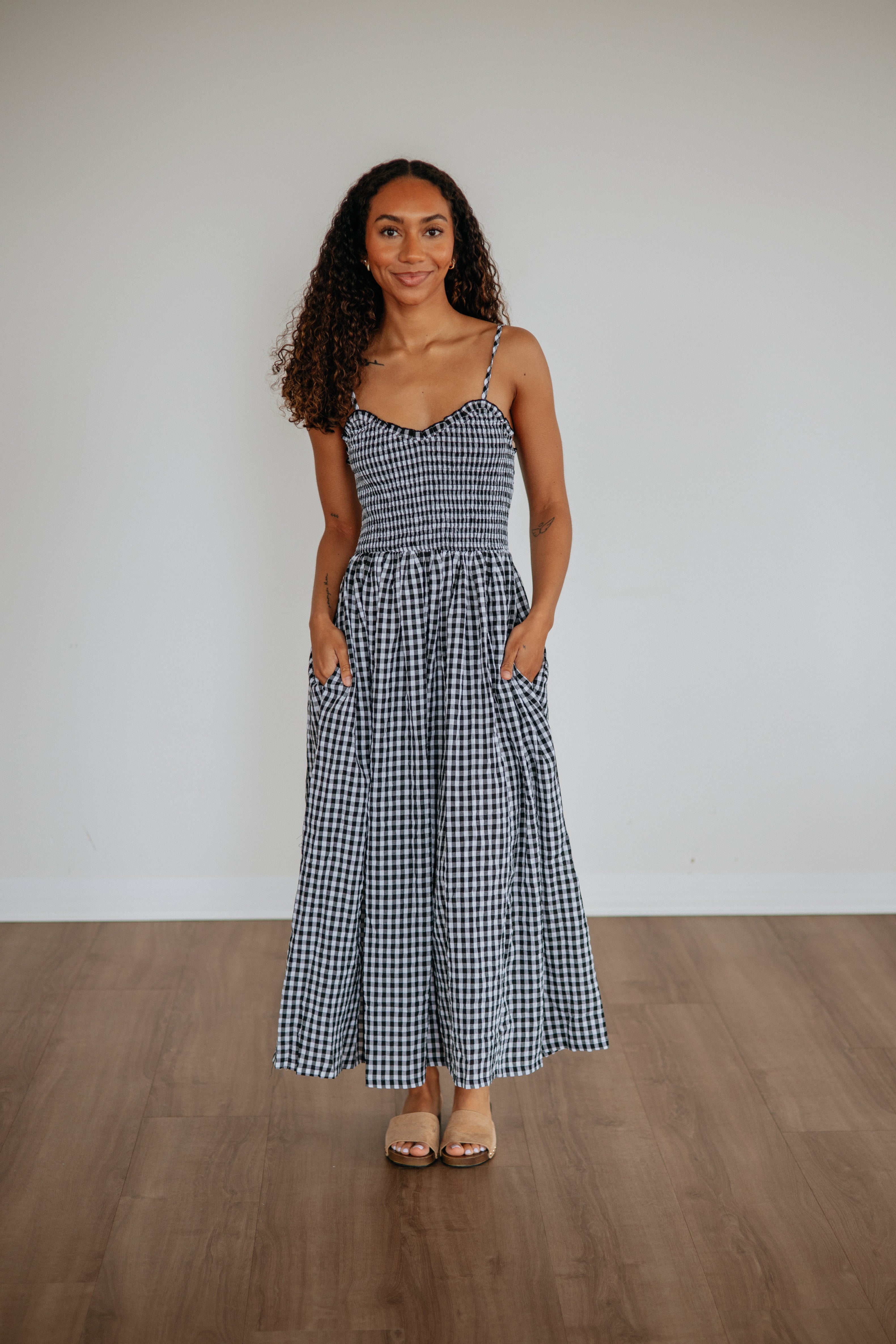Krystina Gingham Dress
