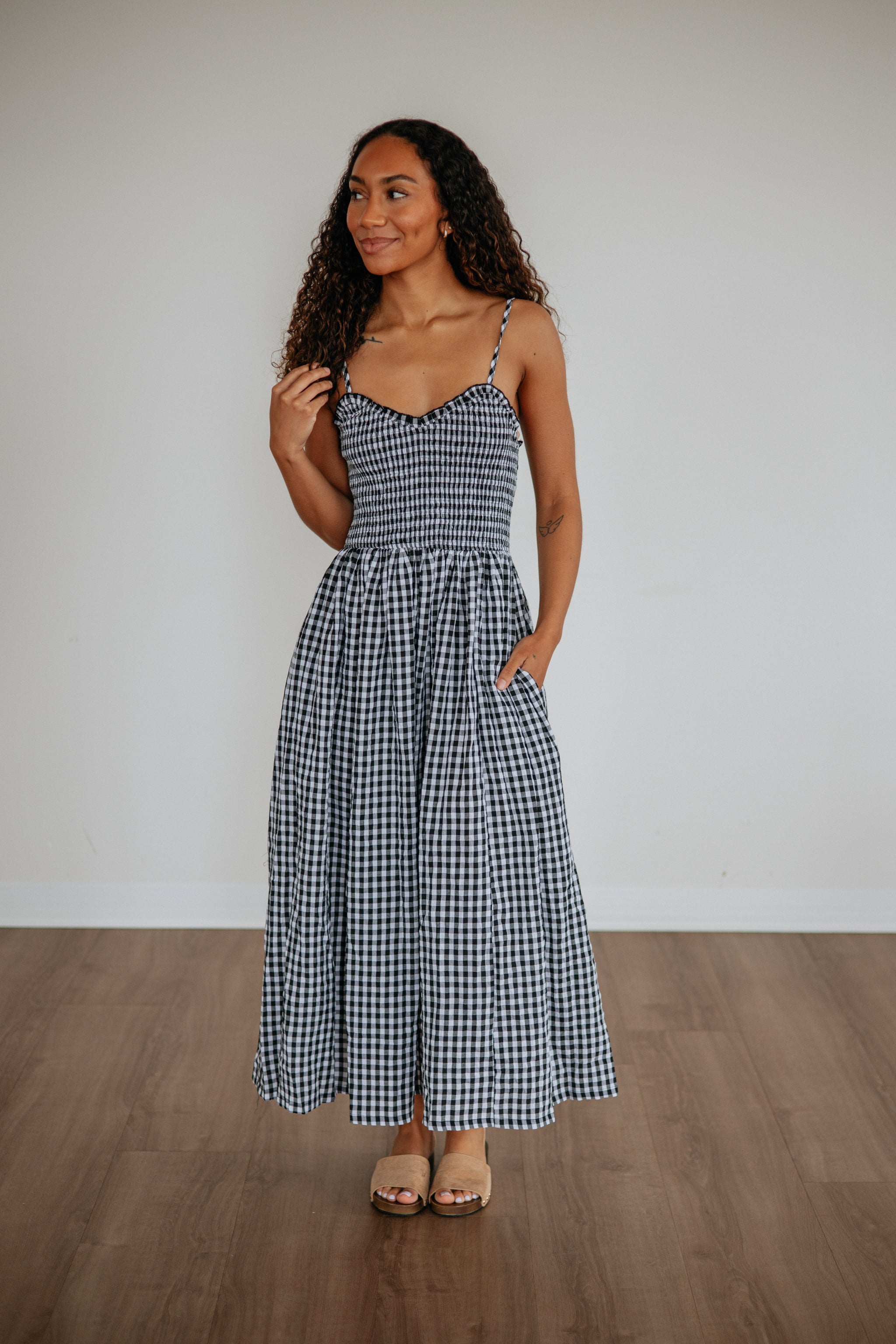 Krystina Gingham Dress
