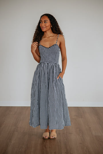 Krystina Gingham Dress