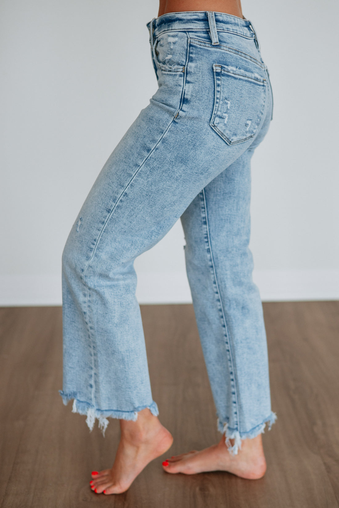 Aileeah Vervet Jeans - Vintage Light Wash