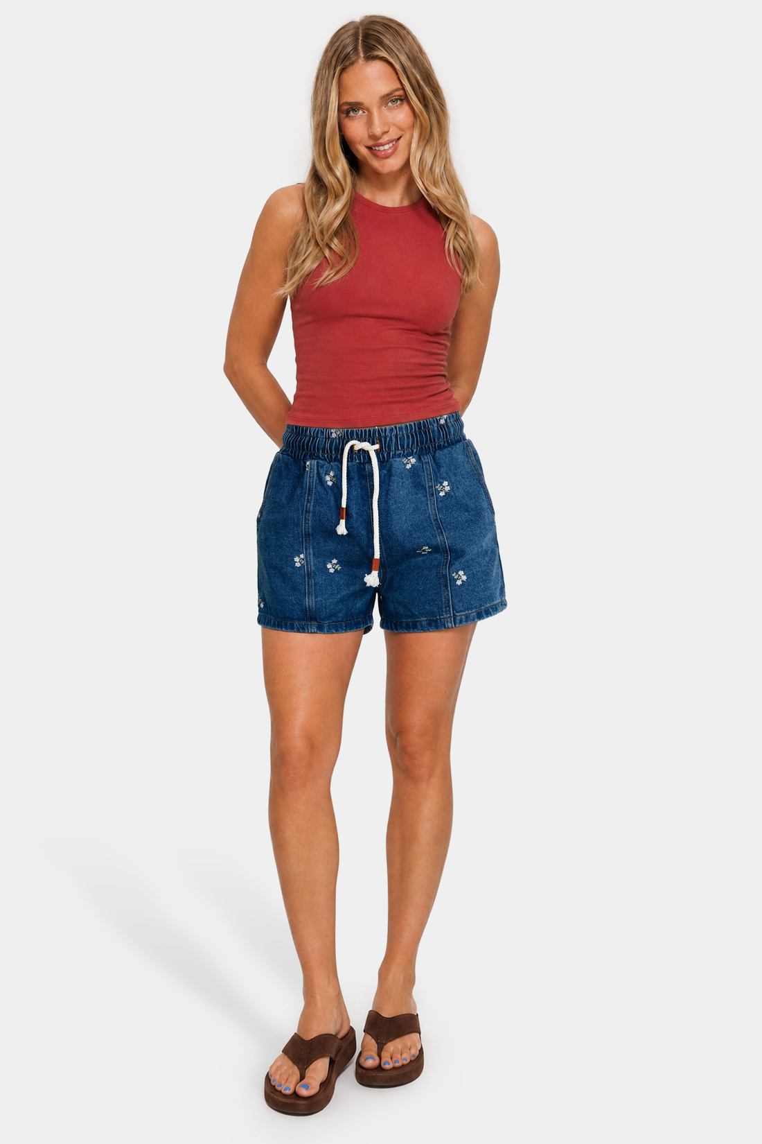 Aliana Denim Shorts