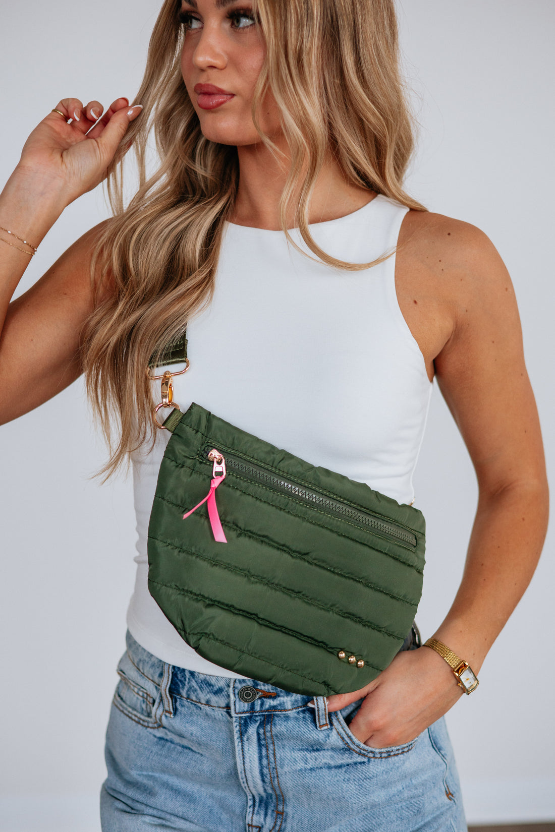 All I Need Belt Bag - Olive