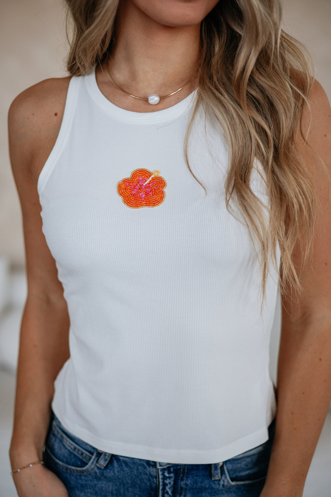 Flirty Floral Tank