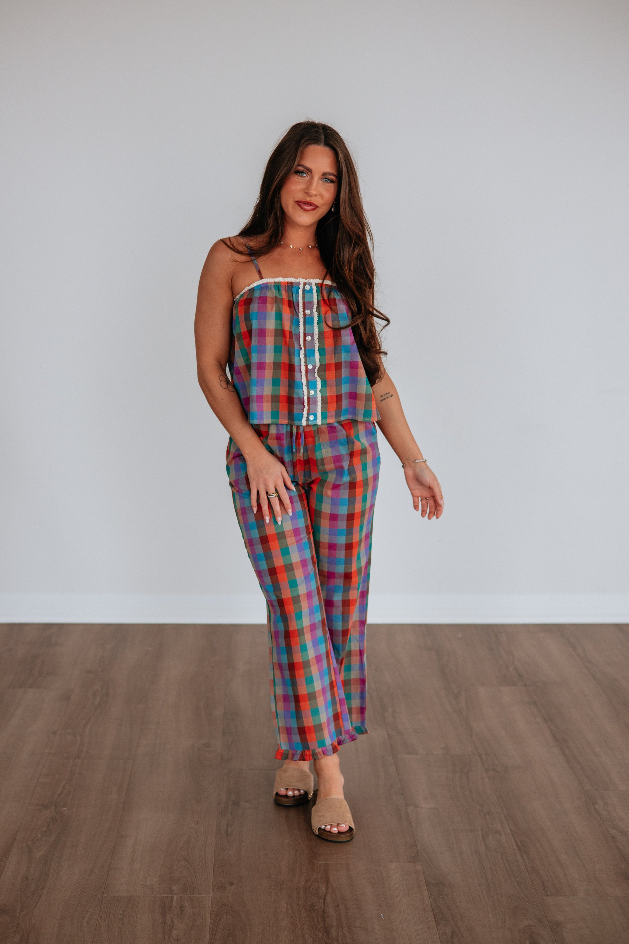 Abbie Plaid Pants