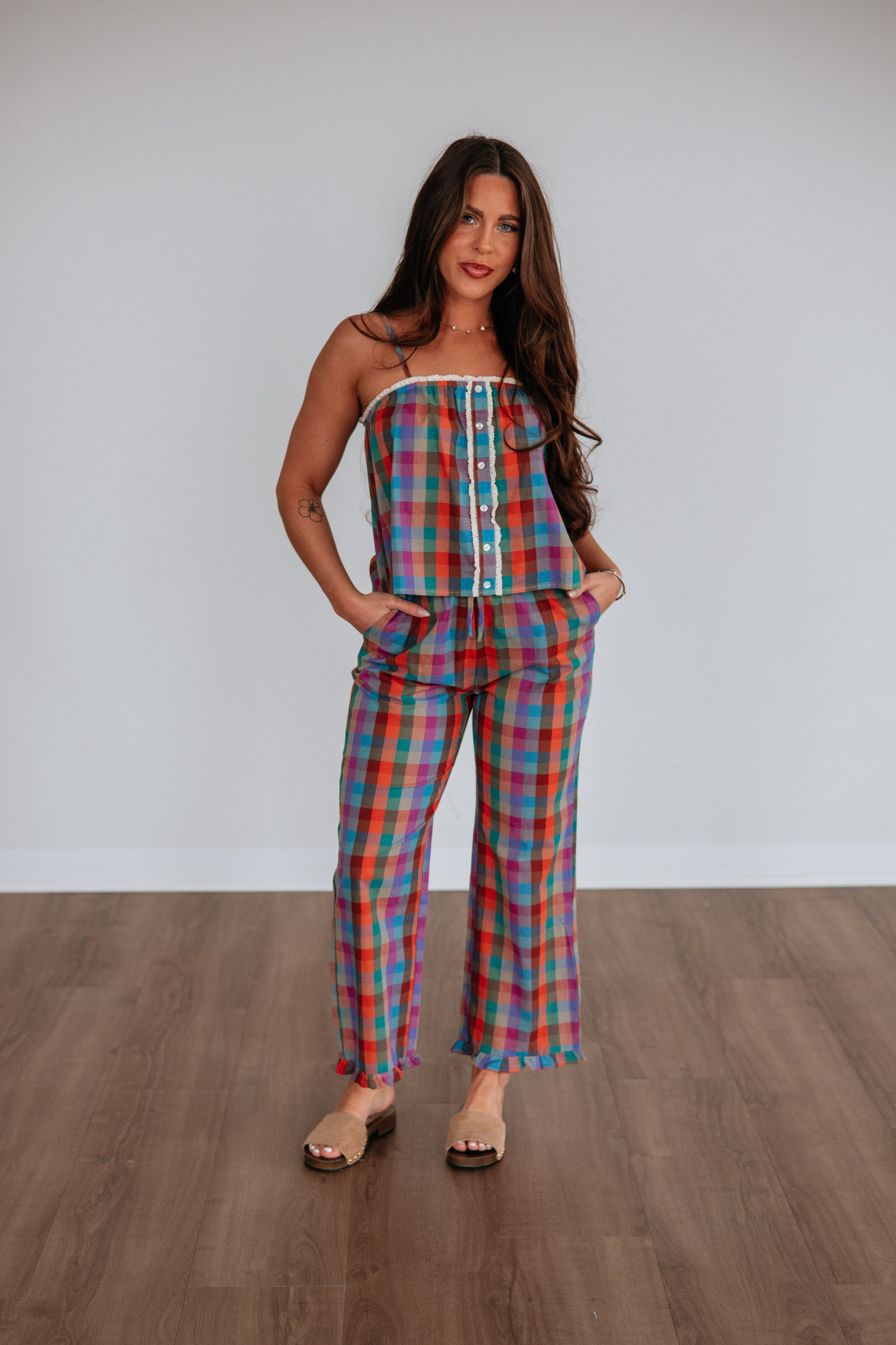 Abbie Plaid Pants