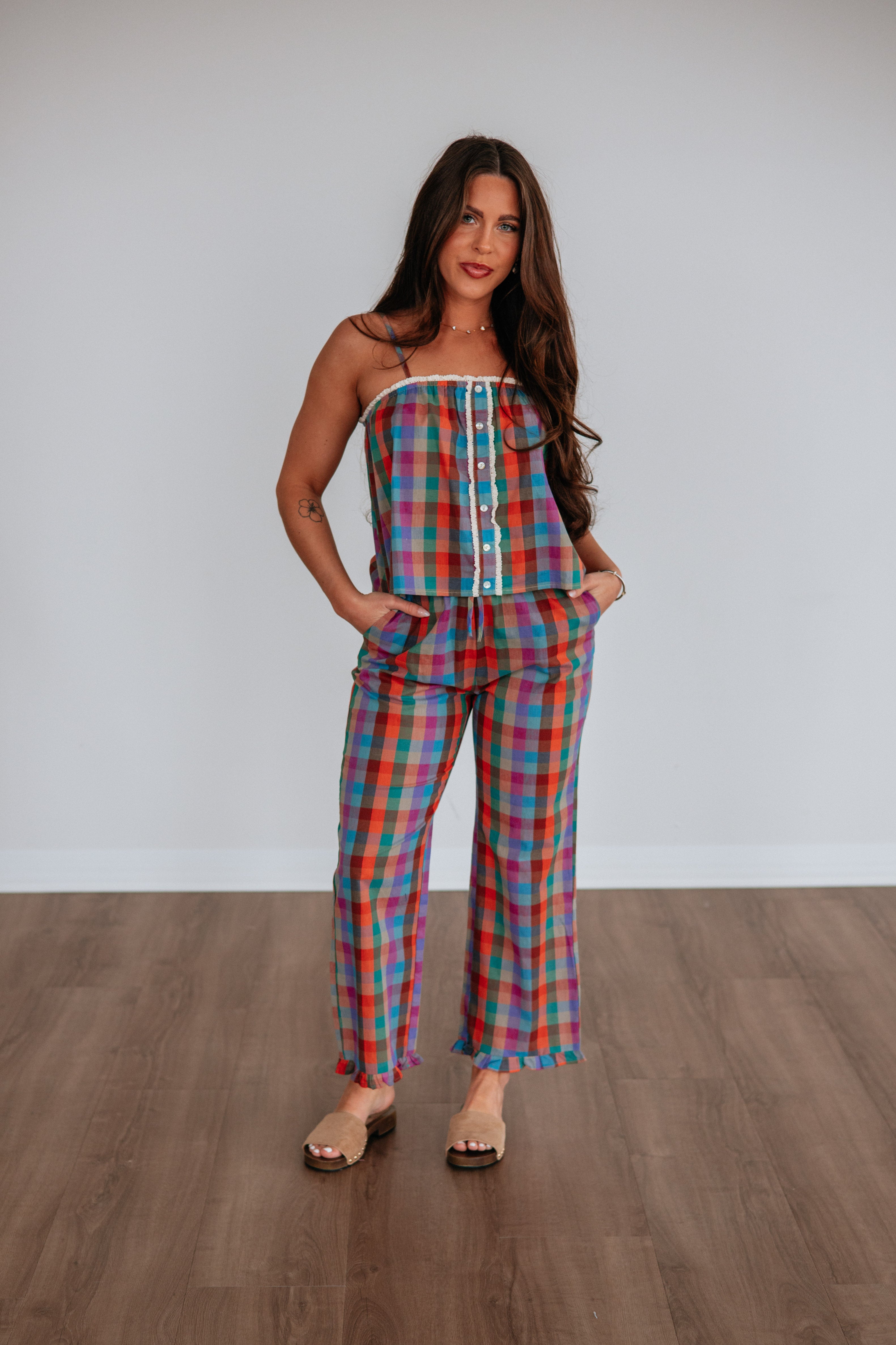 Abbie Plaid Pants
