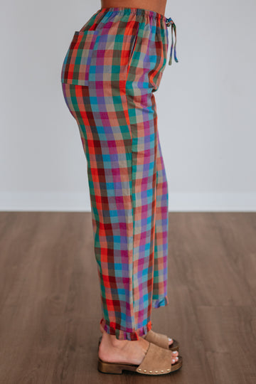 Abbie Plaid Pants