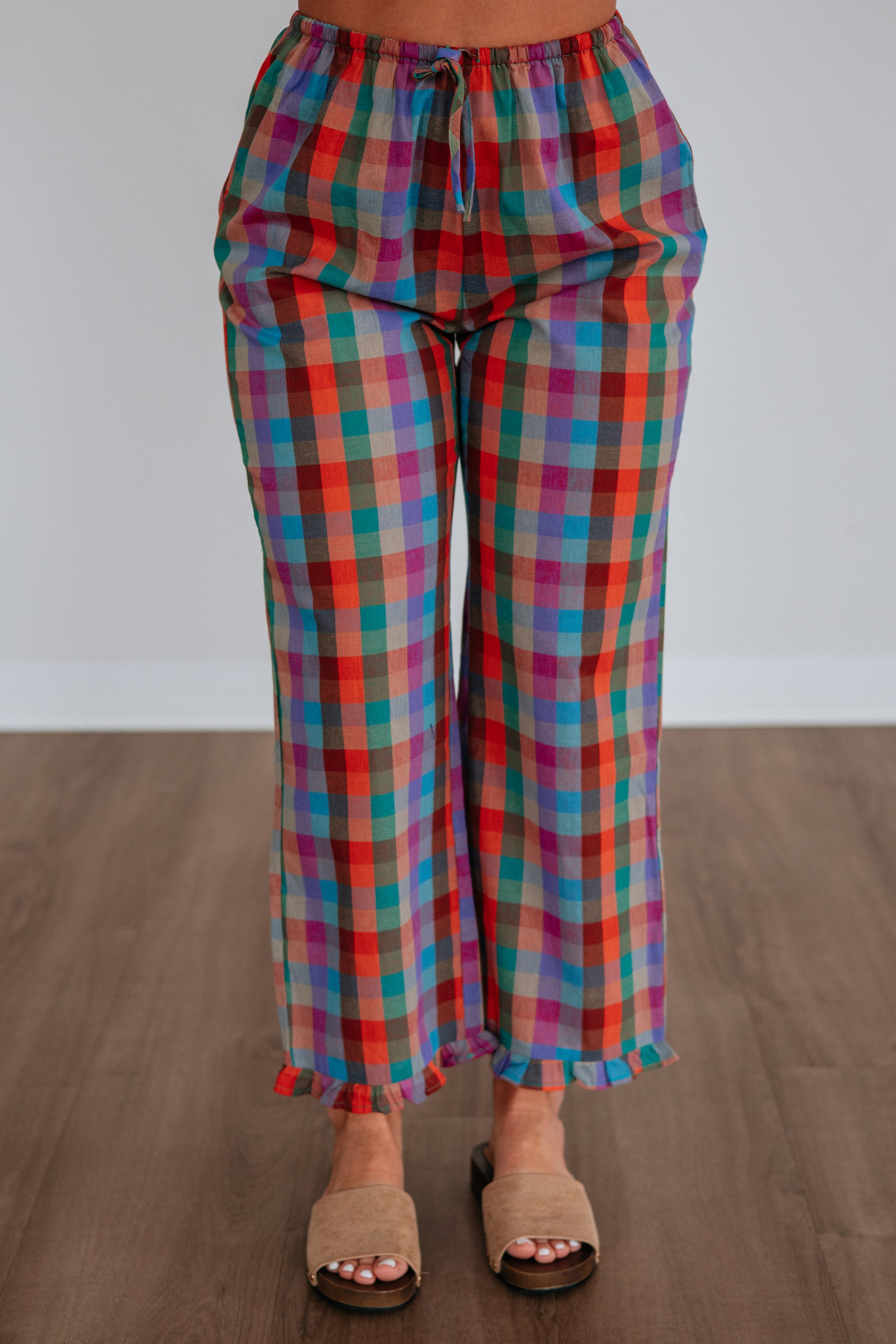Abbie Plaid Pants