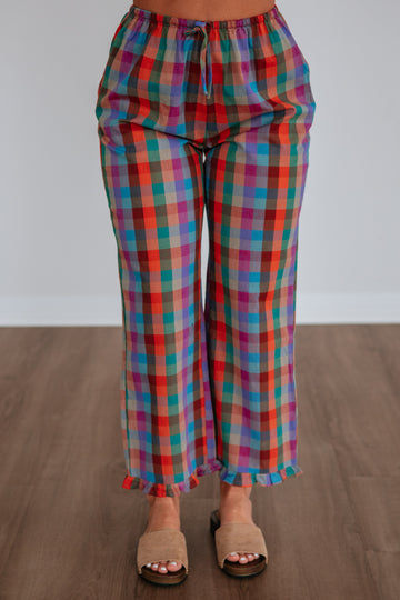 Abbie Plaid Pants