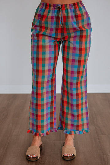 Abbie Plaid Pants