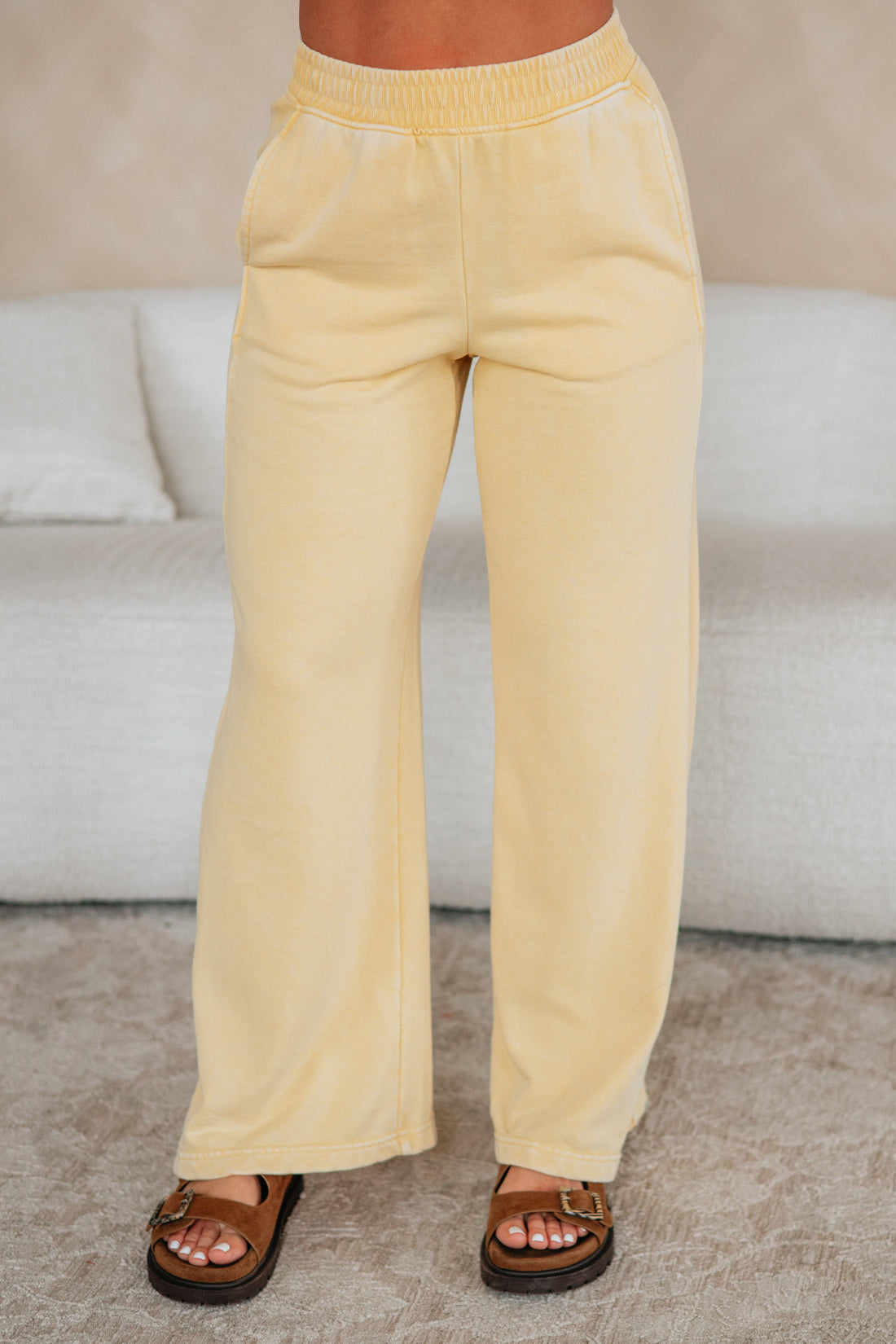Rayn Lounge Pants - Lemon
