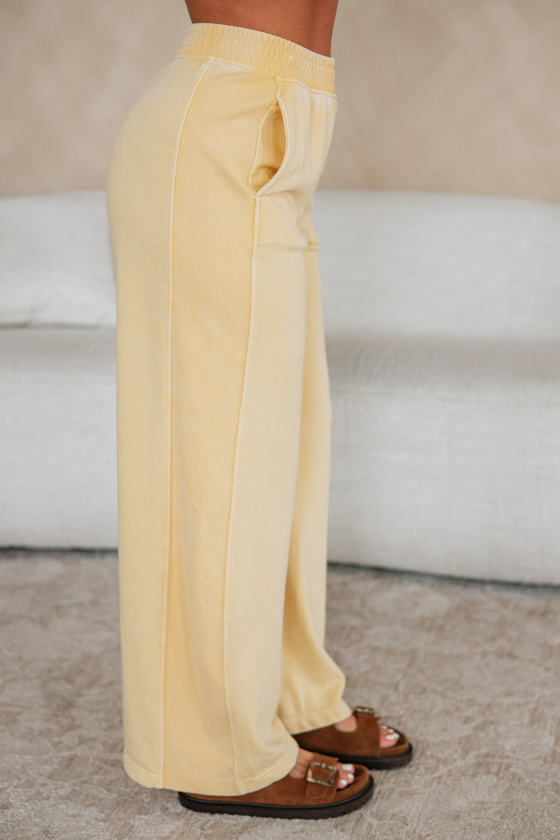 Rayn Lounge Pants - Lemon
