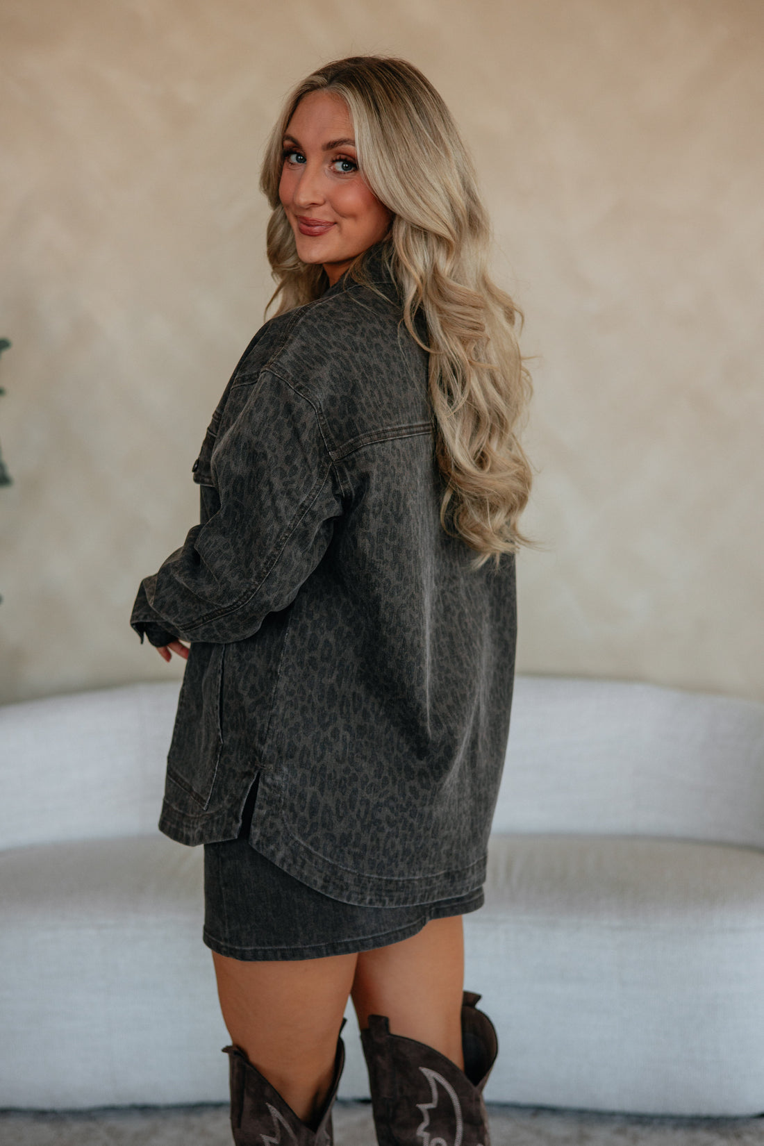 Maressa Hidden Denim Shacket