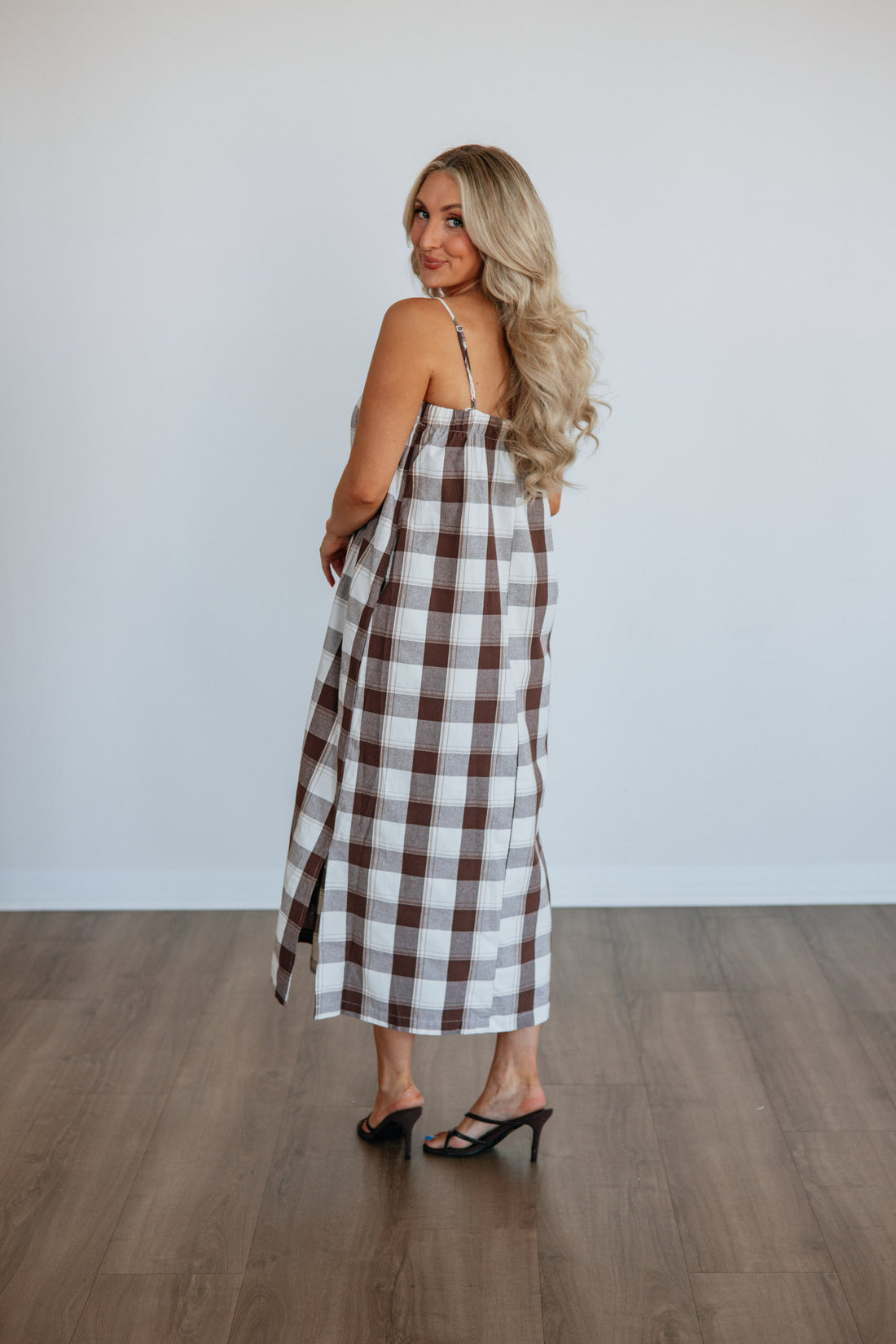 Jalene Gingham Dress