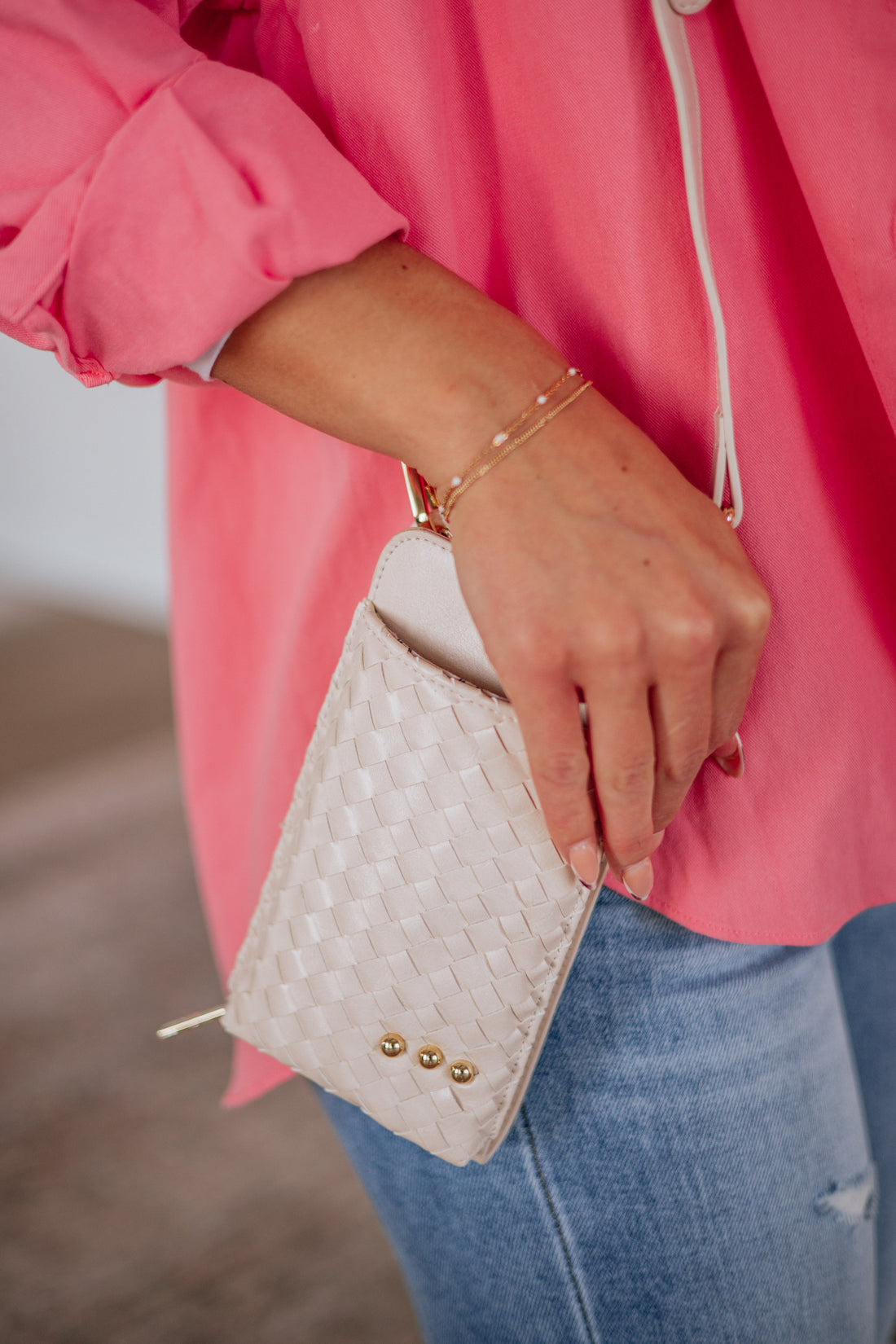Khailey Double Duty Bag - Cream
