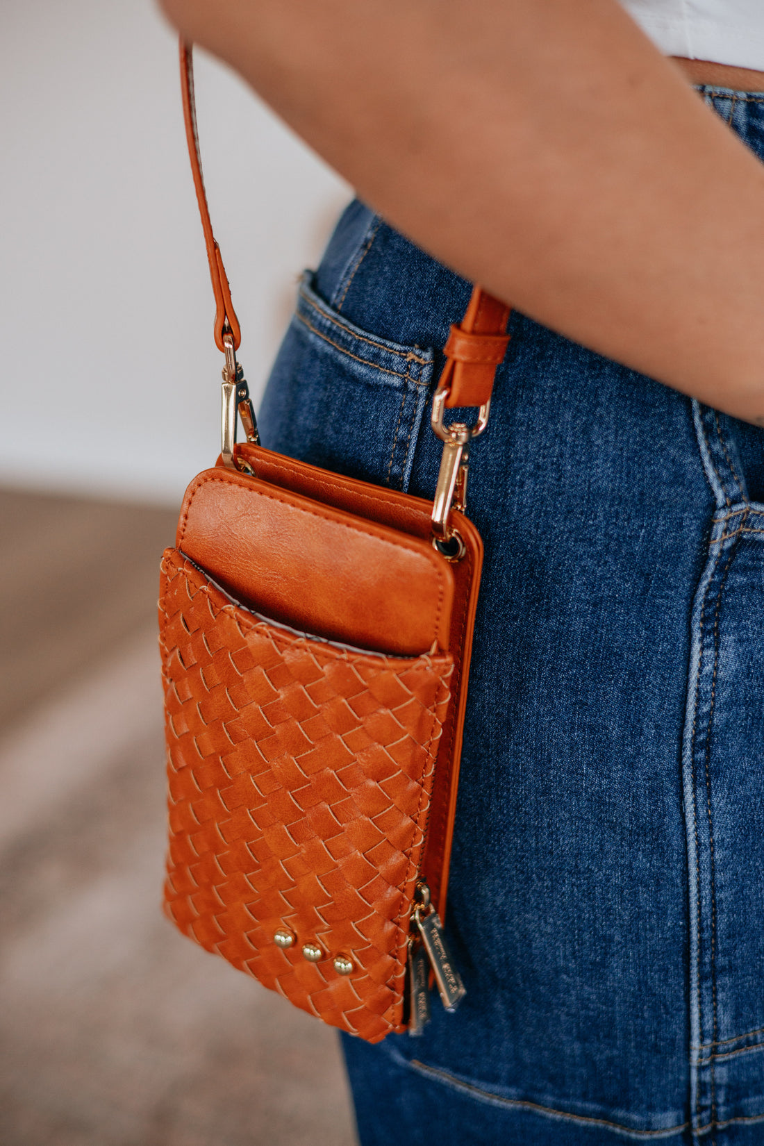 Khailey Double Duty Bag - Cognac