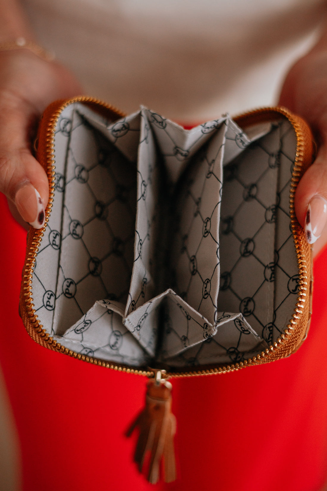 Never On Schedule Wallet - Cognac