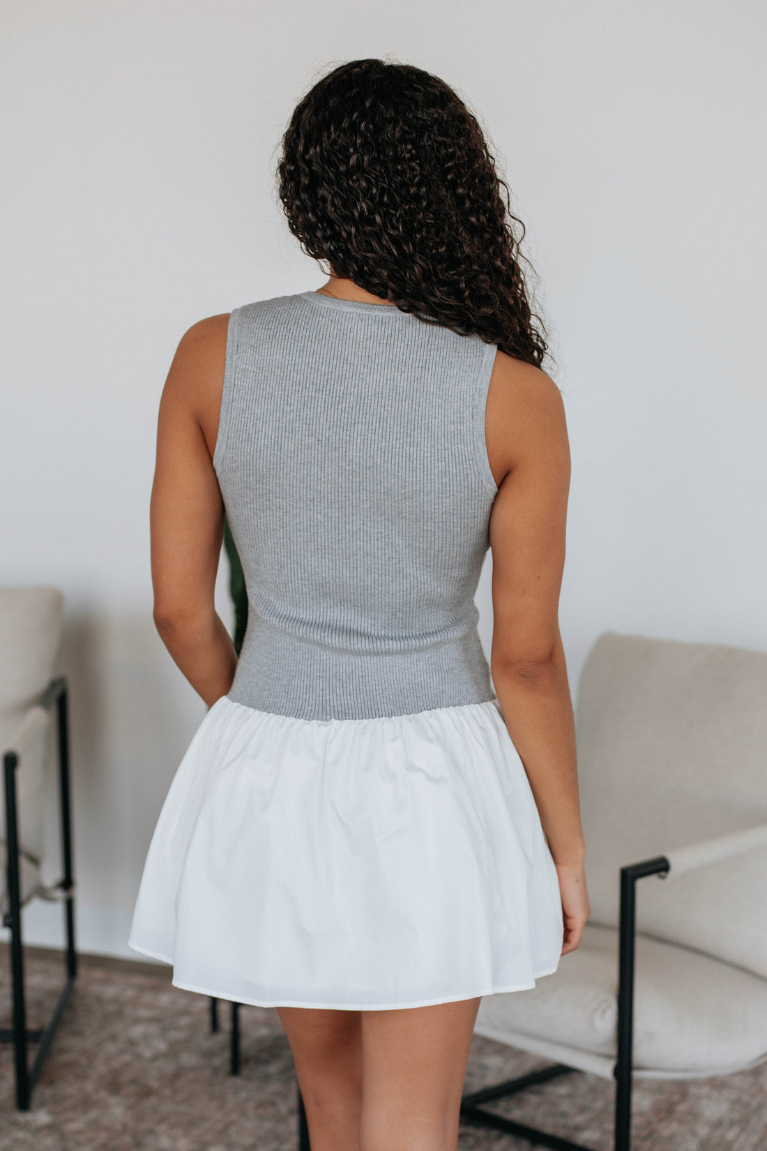Nina Contrast Dress