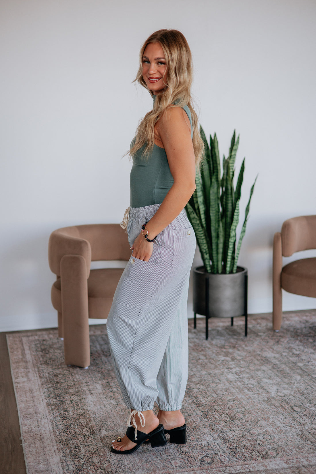 Korinne Striped Pants