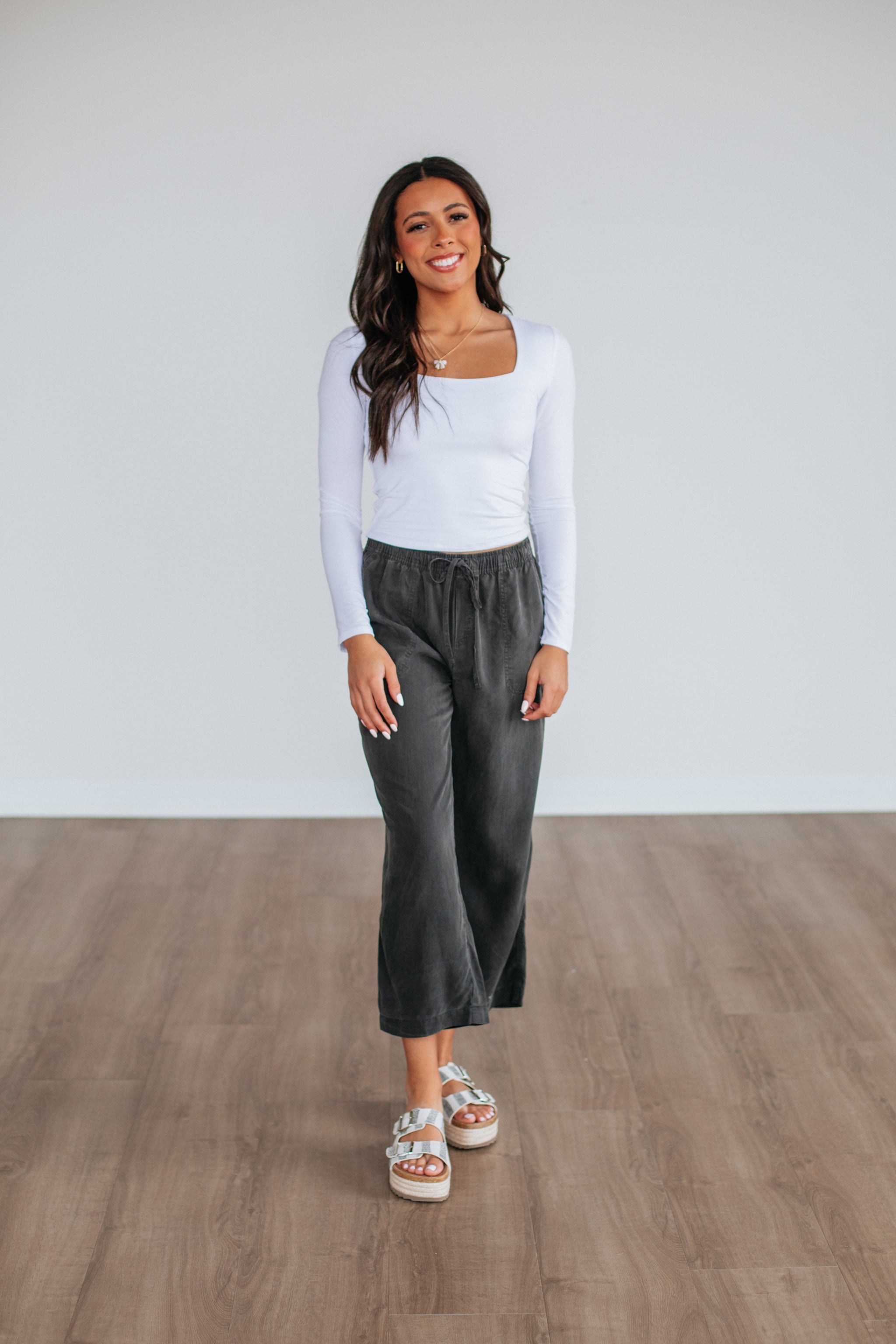 Duncan Casual Pants - Charcoal
