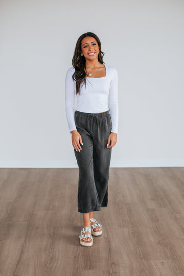 Duncan Casual Pants - Charcoal
