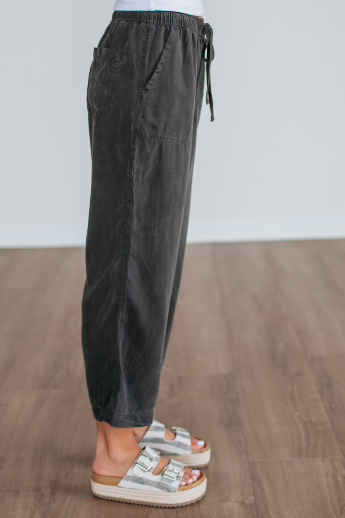 Duncan Casual Pants - Charcoal