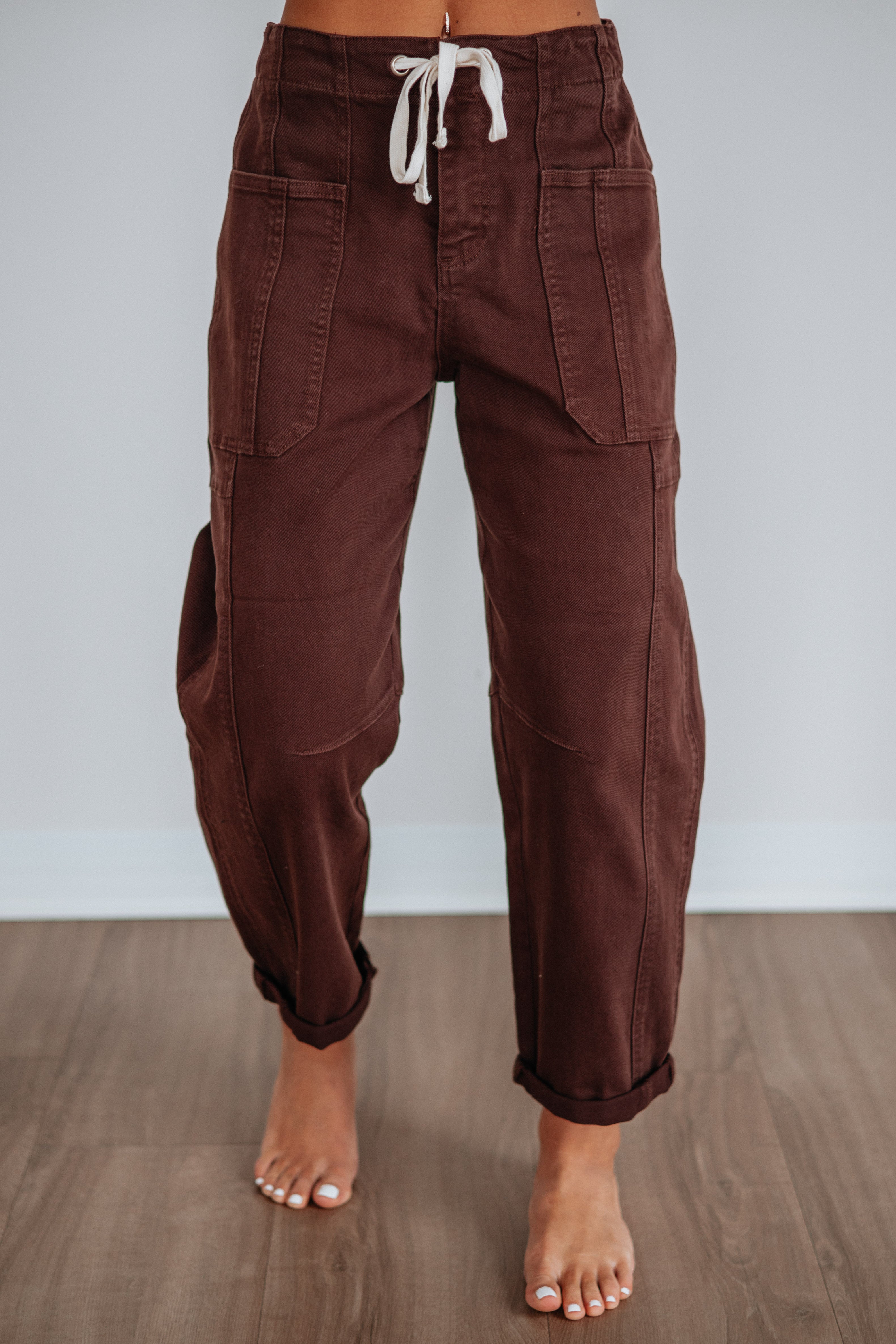 Kodi Risen Cargo Jeans - Chocolate
