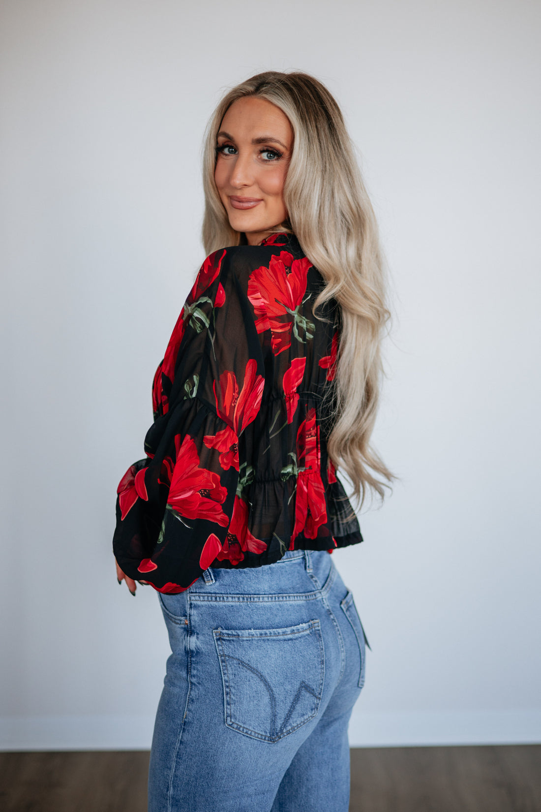 Nadalia Floral Blouse