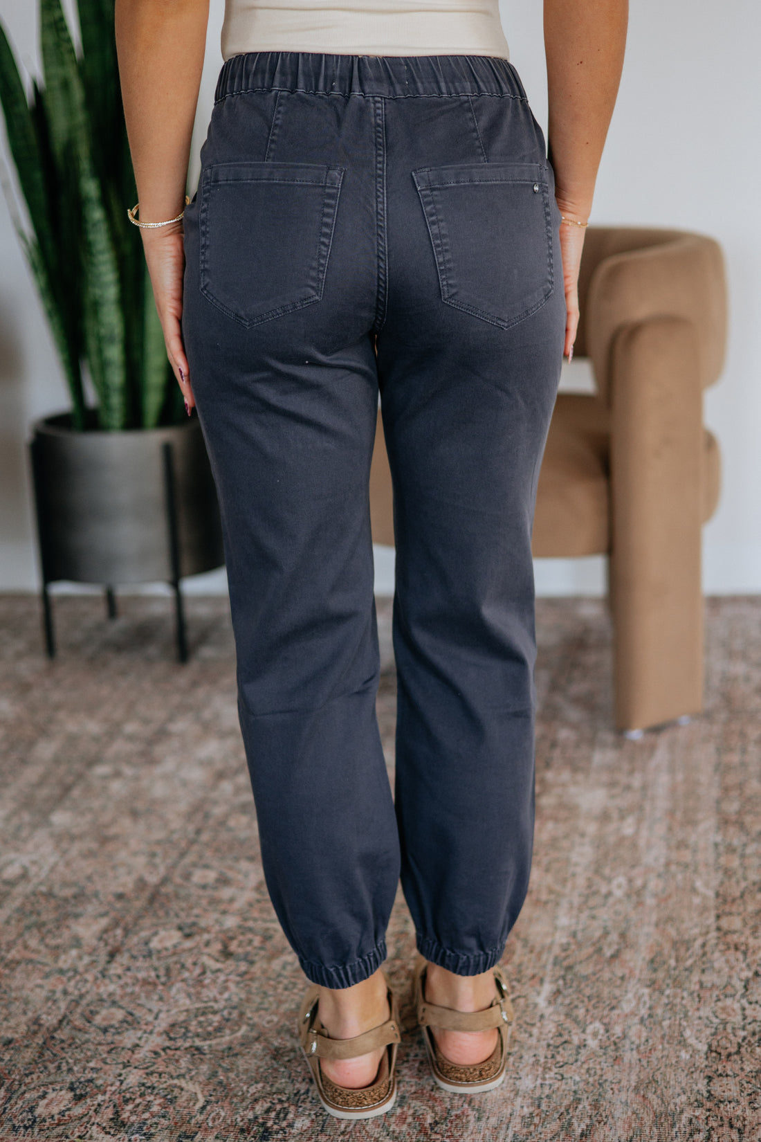 Drea Mica Joggers - Vintage Black