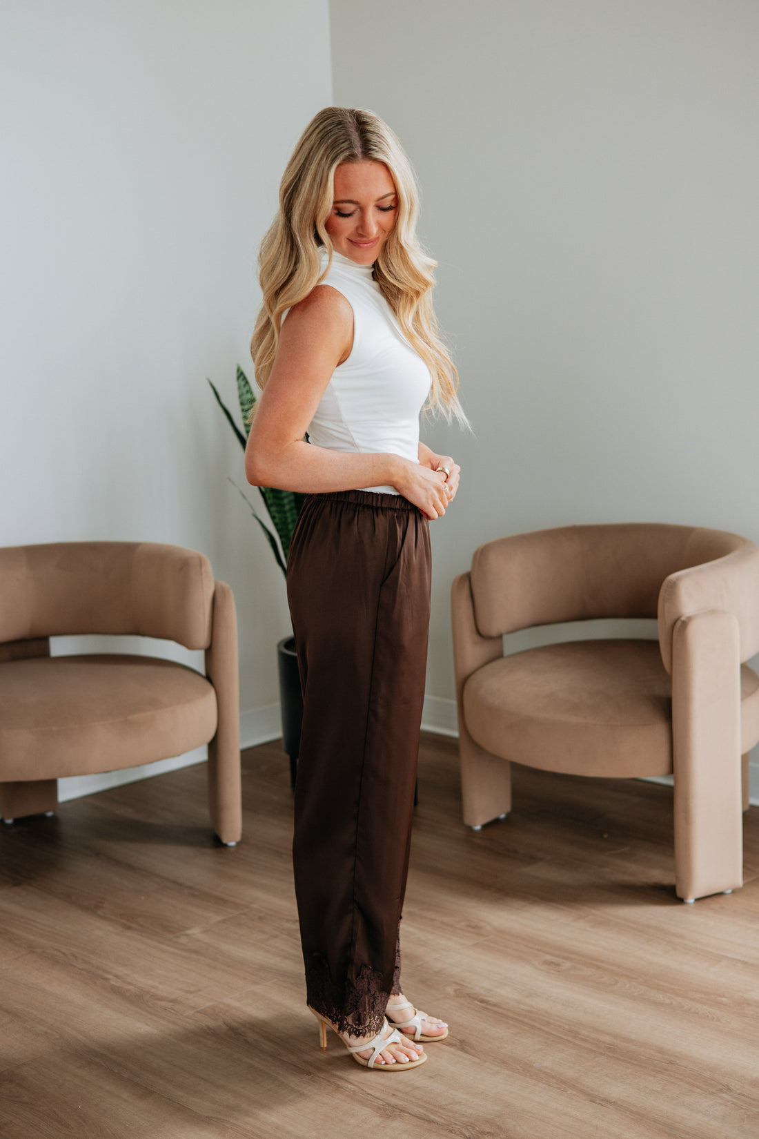 Jacquie Satin Pants