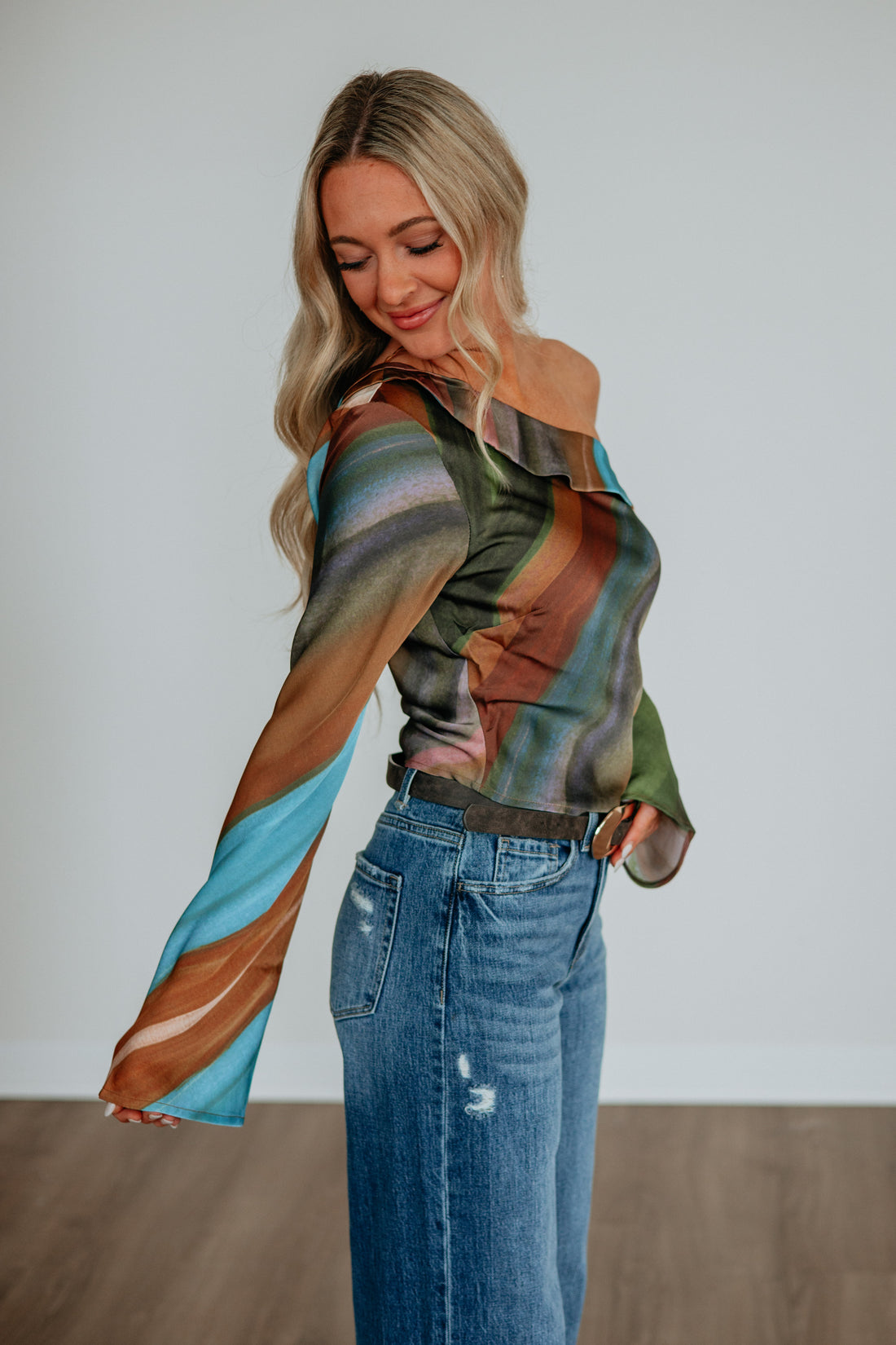 Marza Satin Top