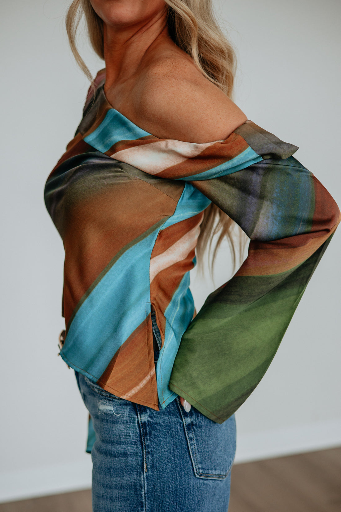 Marza Satin Top