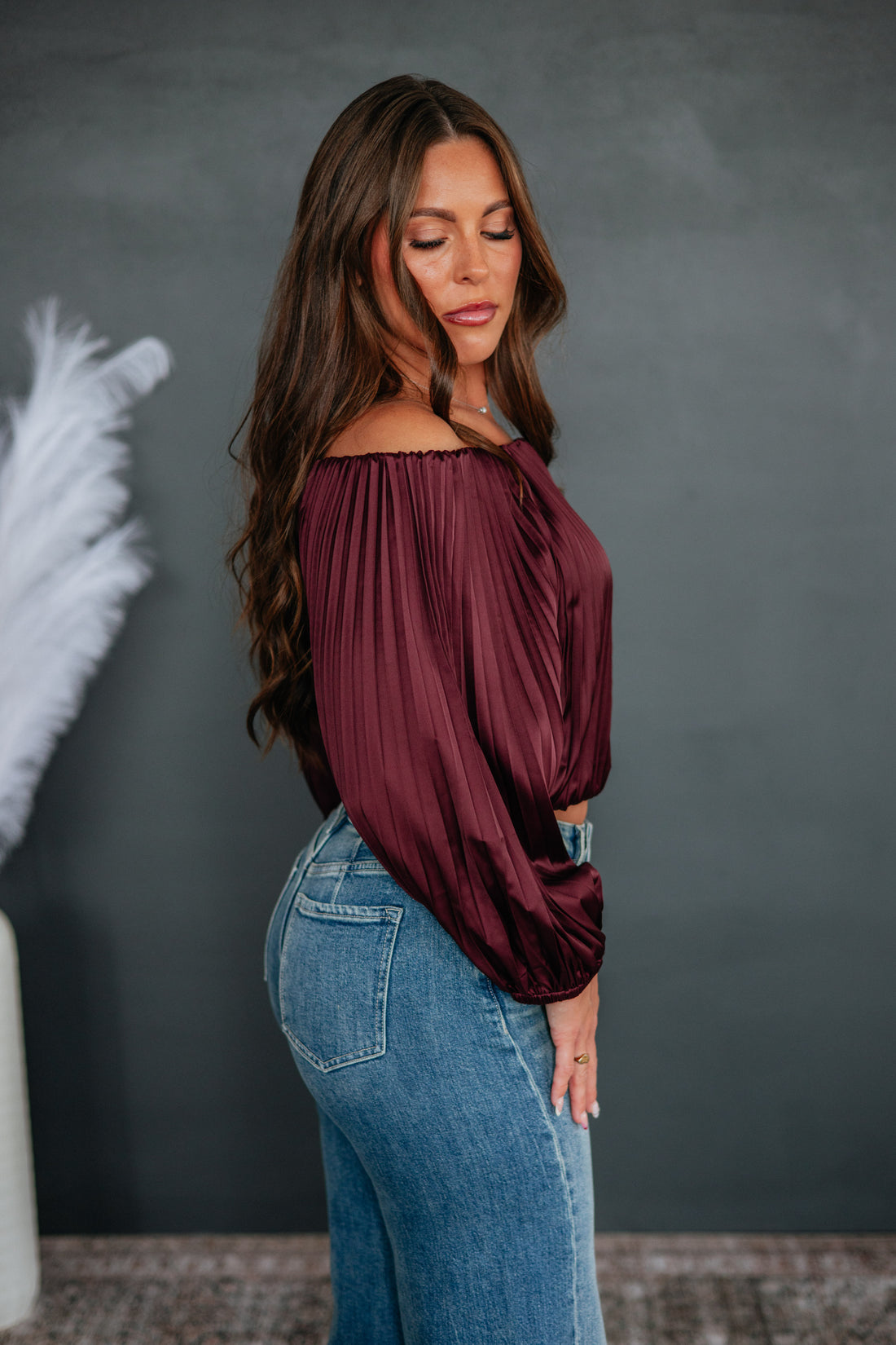 Emersyn Satin Top
