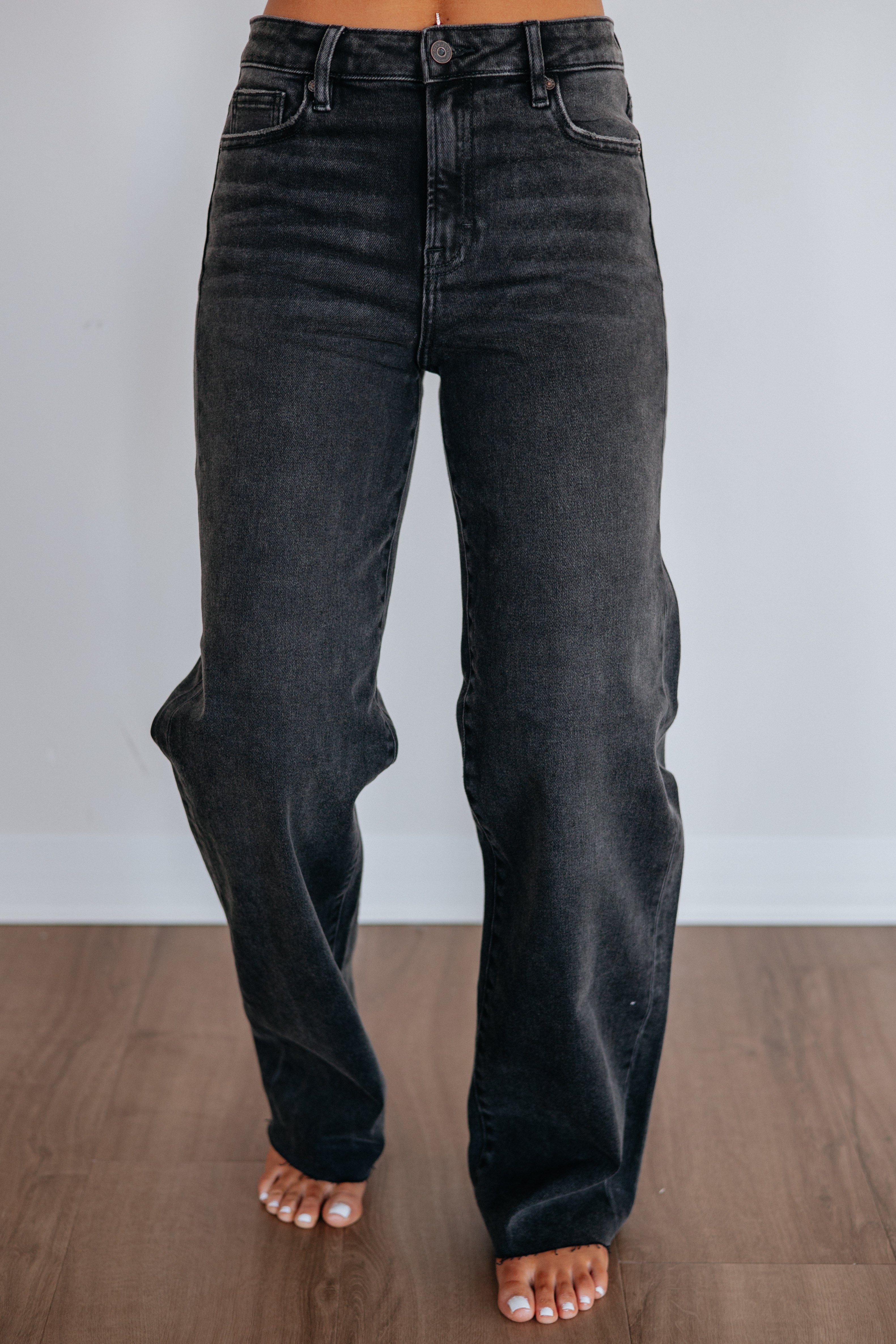 Logan Hidden Jeans - Vintage Black
