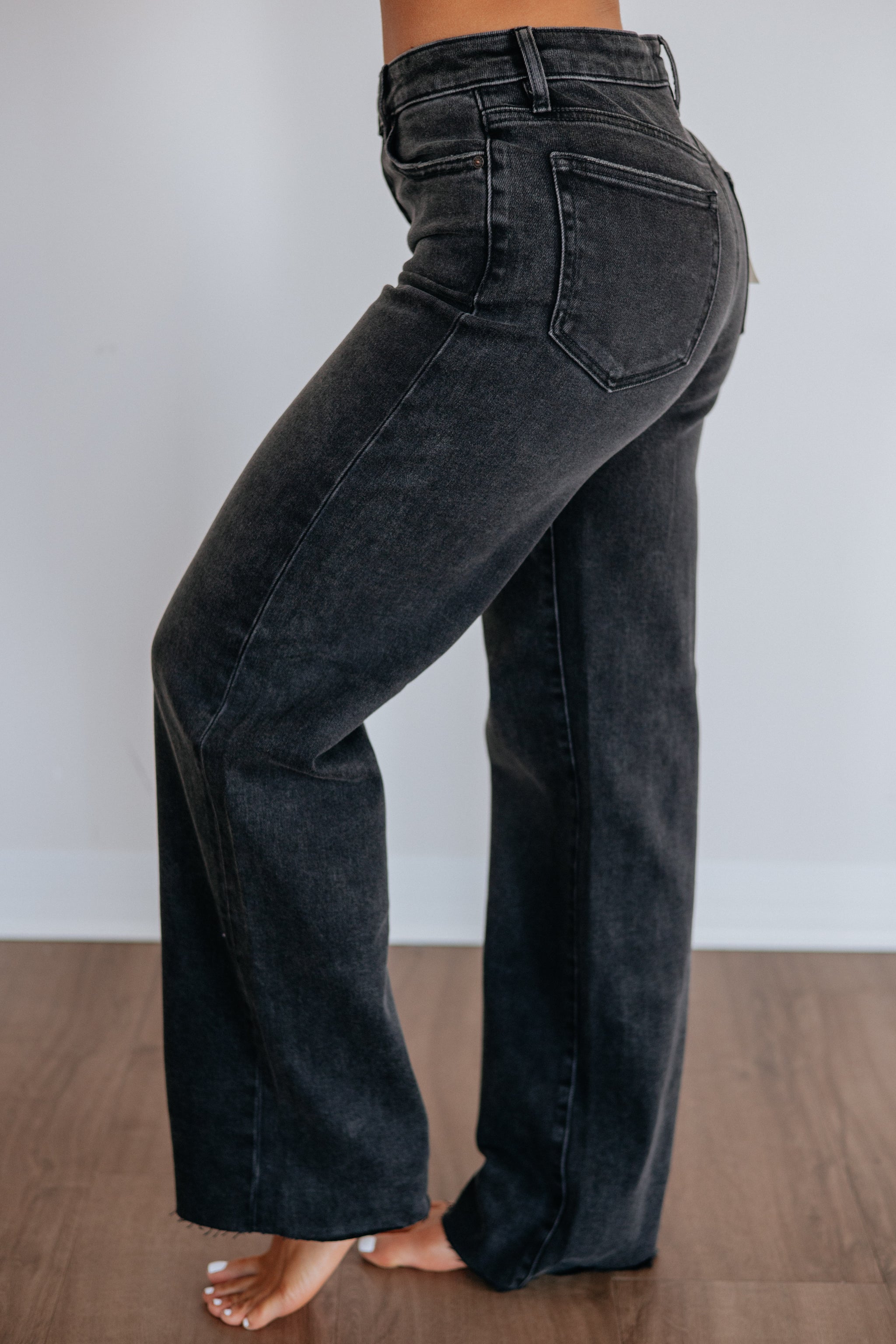 Logan Hidden Jeans - Vintage Black