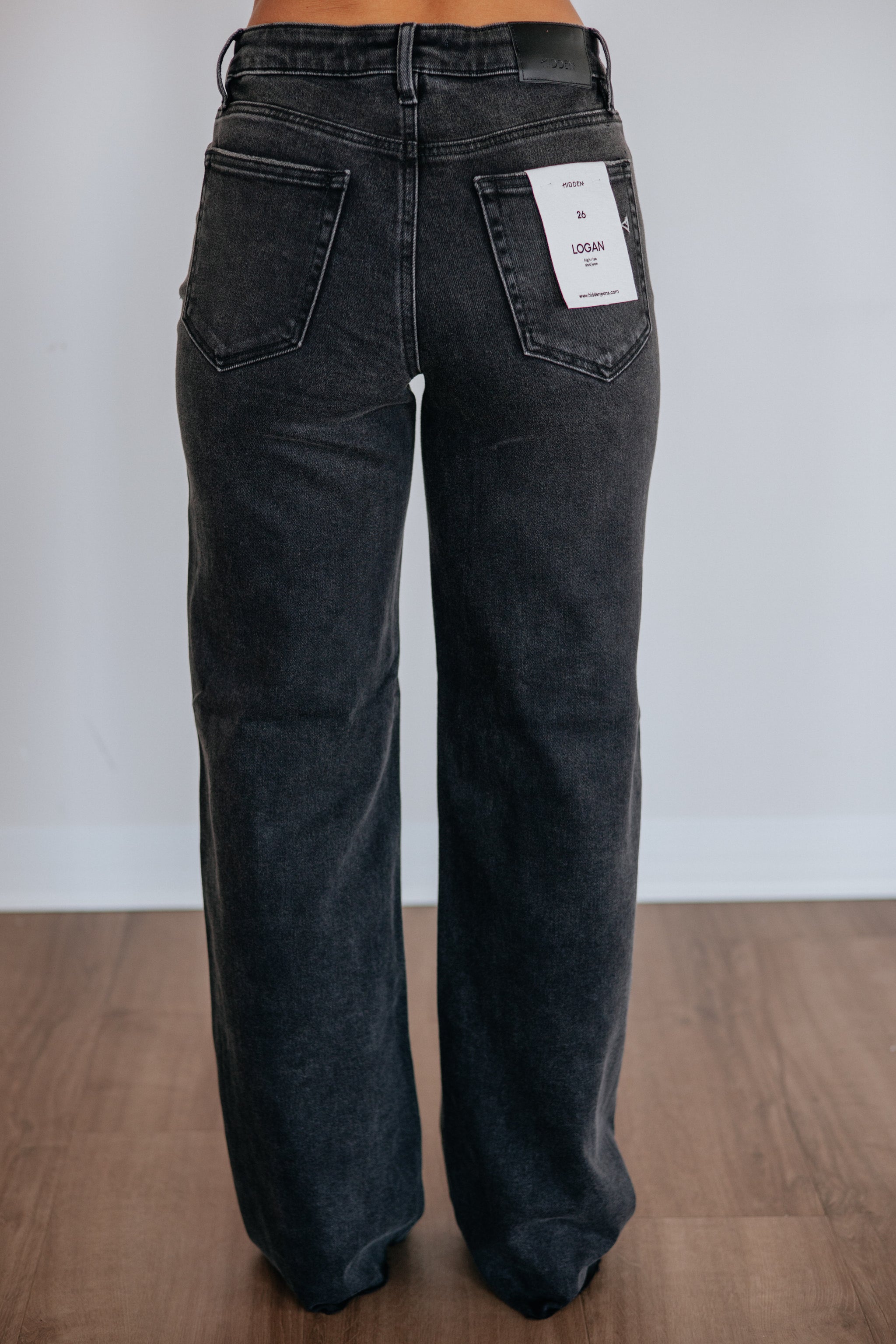 Logan Hidden Jeans - Vintage Black