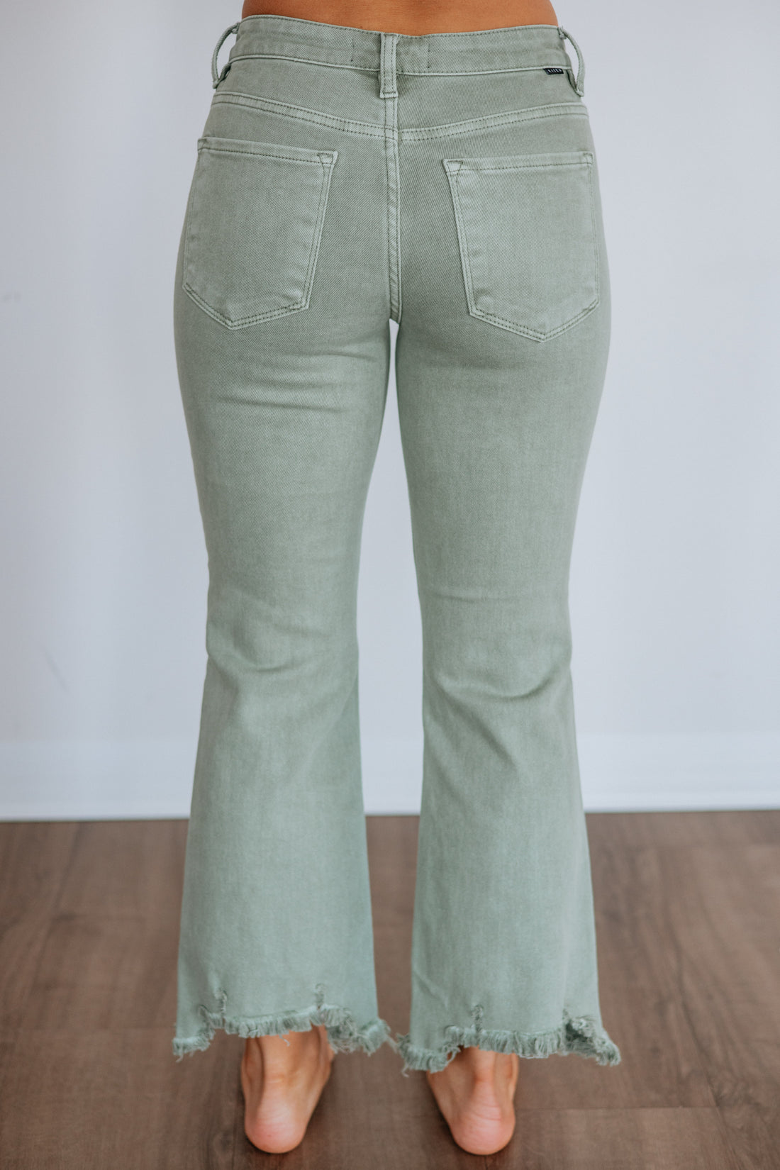 Neona Risen Jeans - Olive