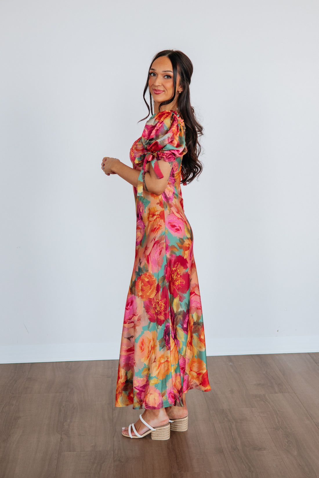 Isabel Satin Dress