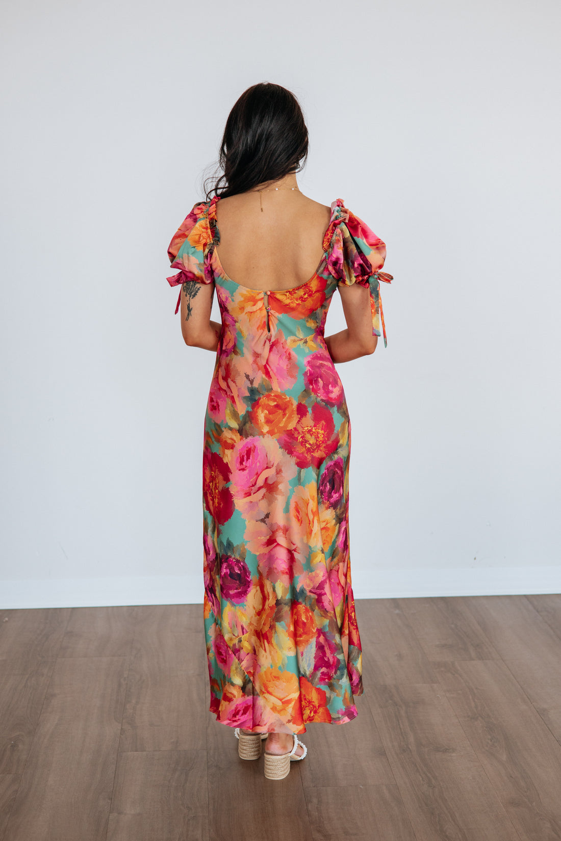 Isabel Satin Dress