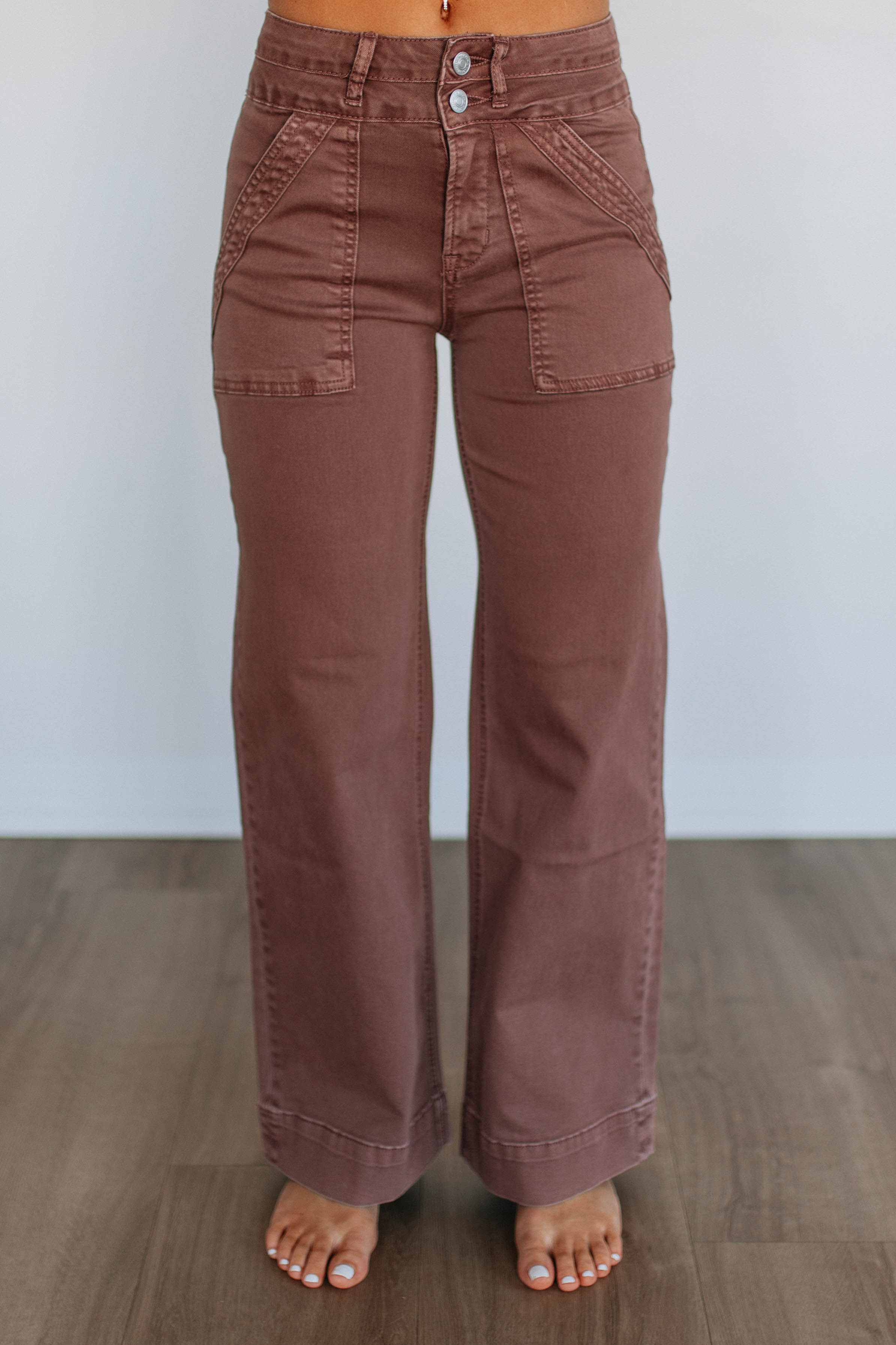 Bennett Mica Jeans - Cocoa
