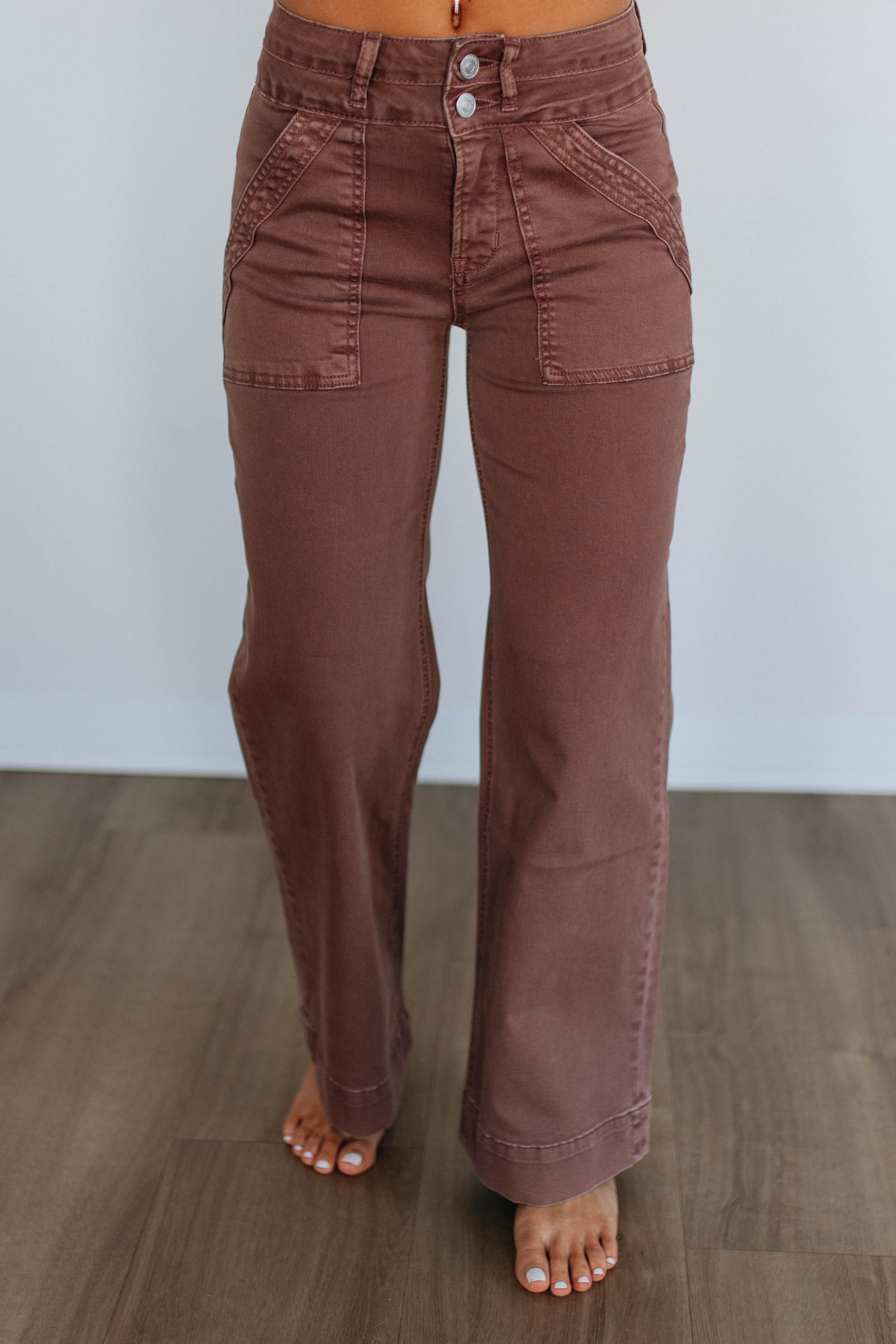 Bennett Mica Jeans - Cocoa