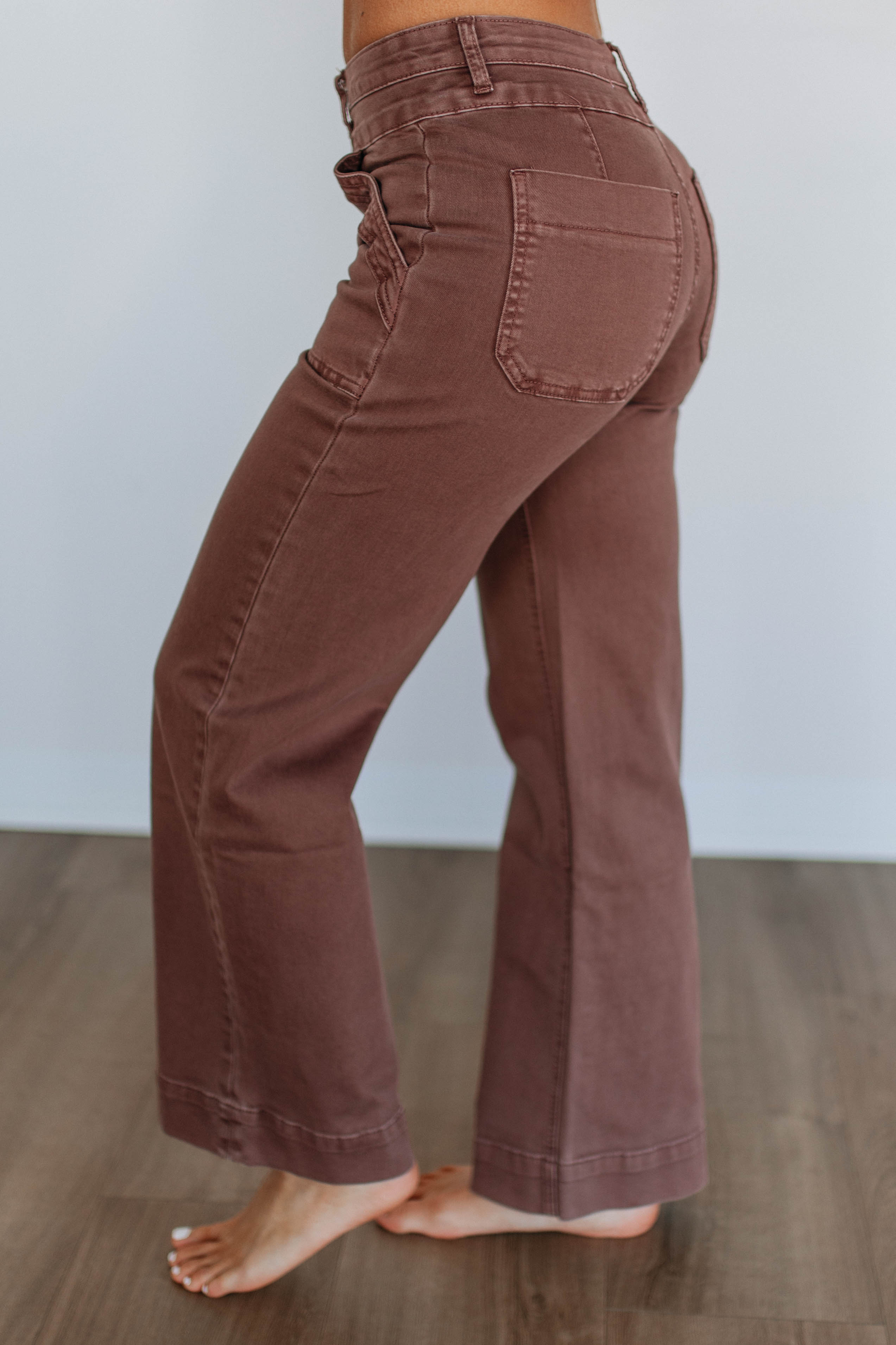Bennett Mica Jeans - Cocoa